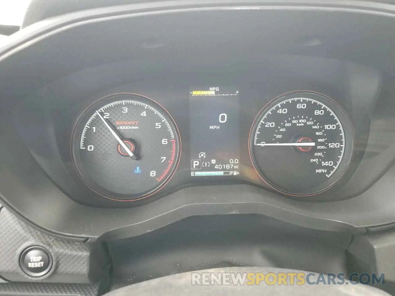 9 fotografías del automóvil dañado JF2SKARC8LH606112 SUBARU FORESTER 2020