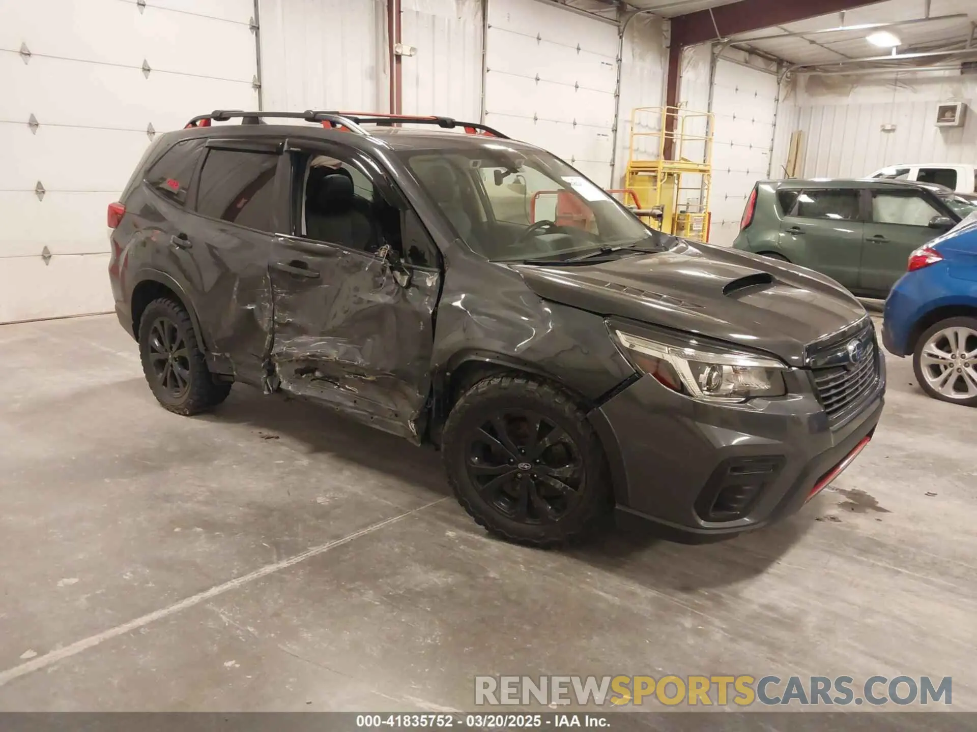 1 fotografías del automóvil dañado JF2SKARC9LH458777 SUBARU FORESTER 2020