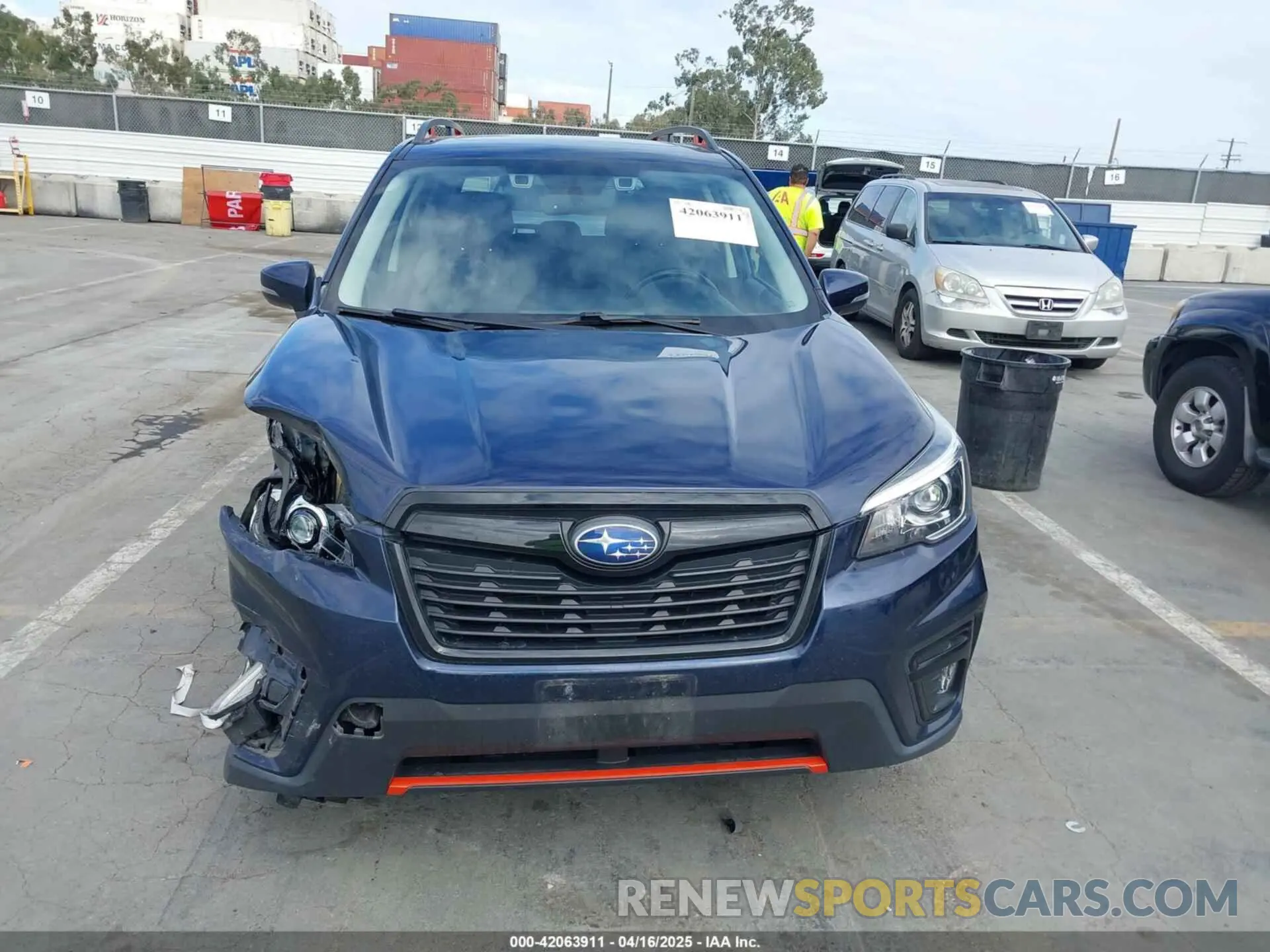 12 fotografías del automóvil dañado JF2SKARCXLH424184 SUBARU FORESTER 2020