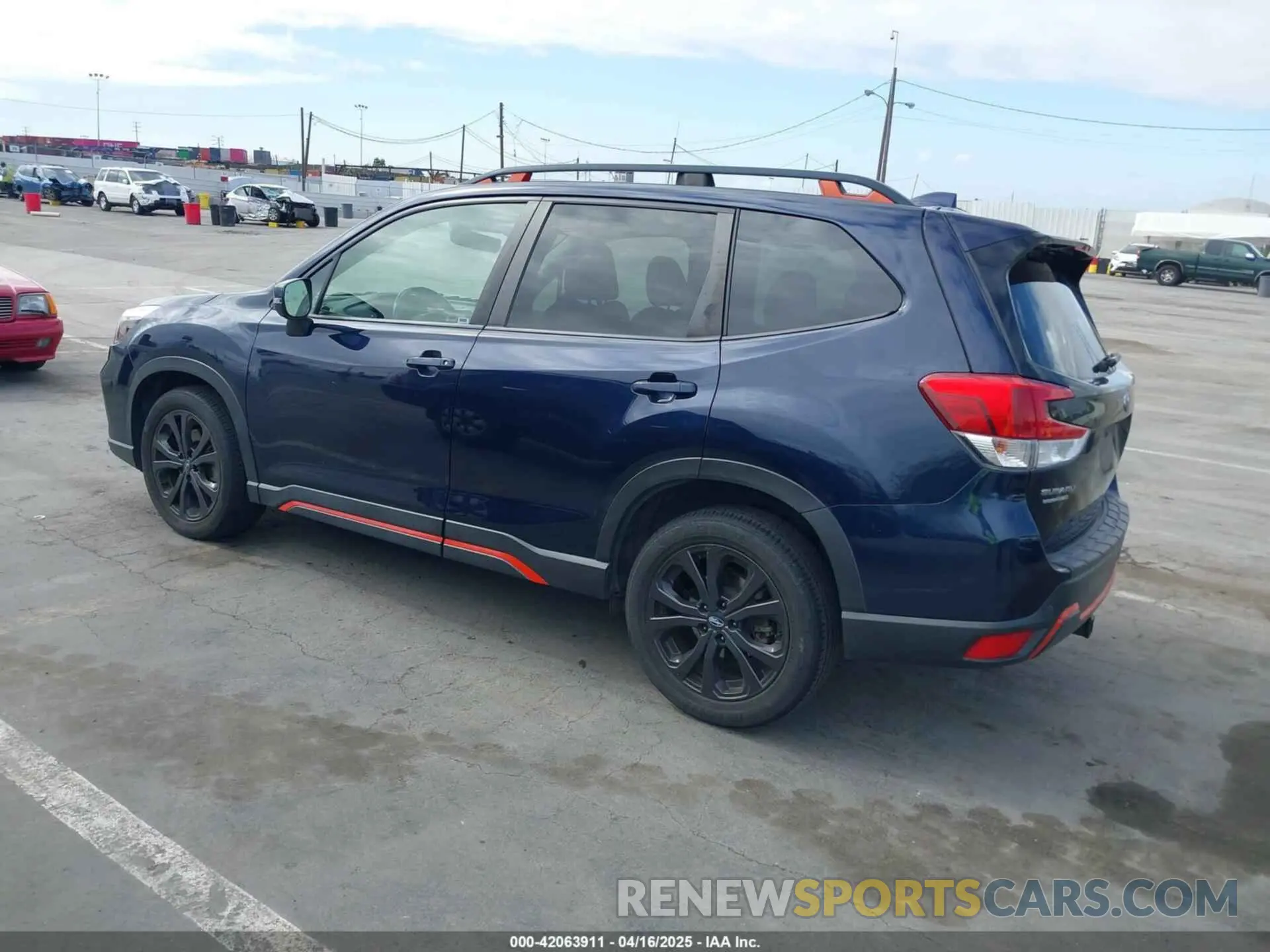 3 fotografías del automóvil dañado JF2SKARCXLH424184 SUBARU FORESTER 2020