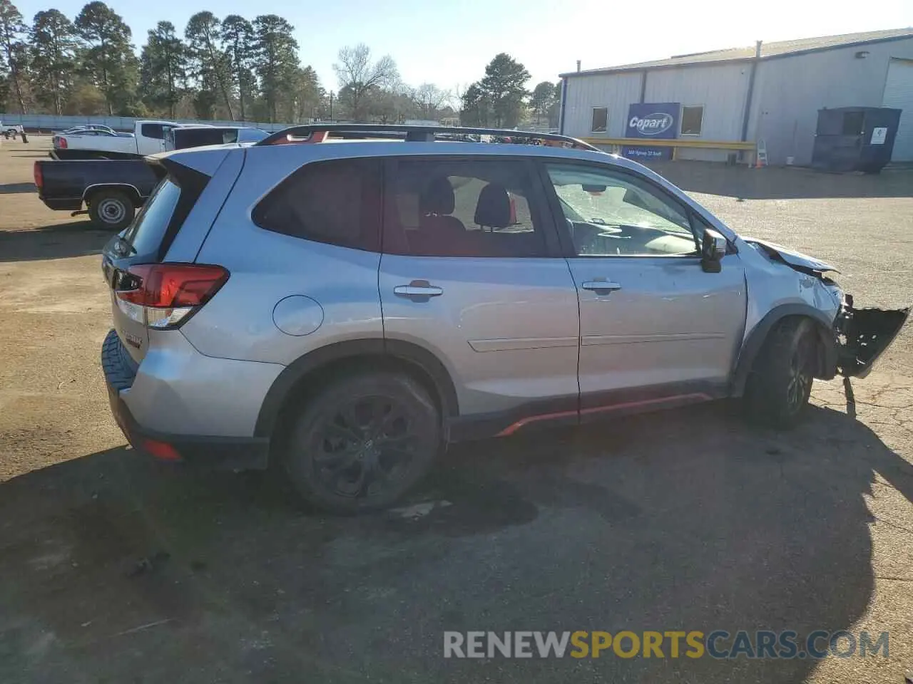3 fotografías del automóvil dañado JF2SKARCXLH505251 SUBARU FORESTER 2020