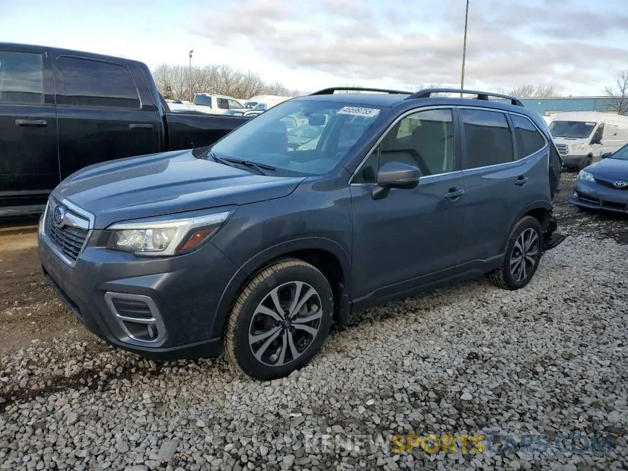 1 fotografías del automóvil dañado JF2SKASC0LH530086 SUBARU FORESTER 2020