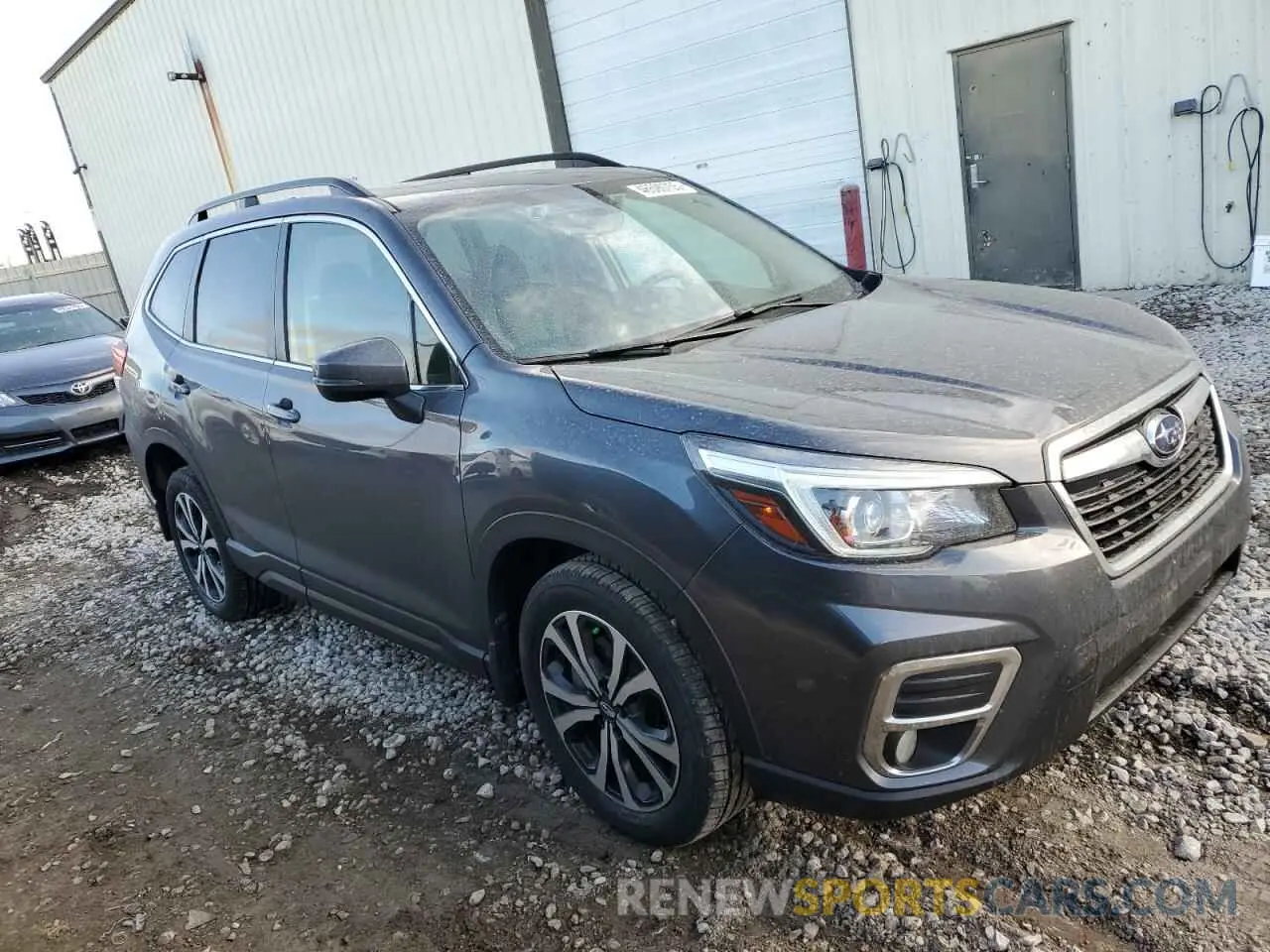 4 fotografías del automóvil dañado JF2SKASC0LH530086 SUBARU FORESTER 2020