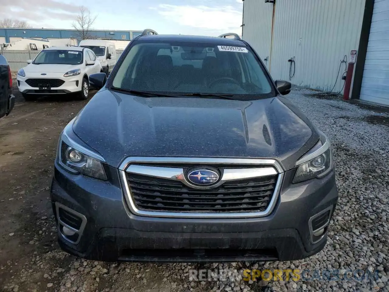 5 fotografías del automóvil dañado JF2SKASC0LH530086 SUBARU FORESTER 2020