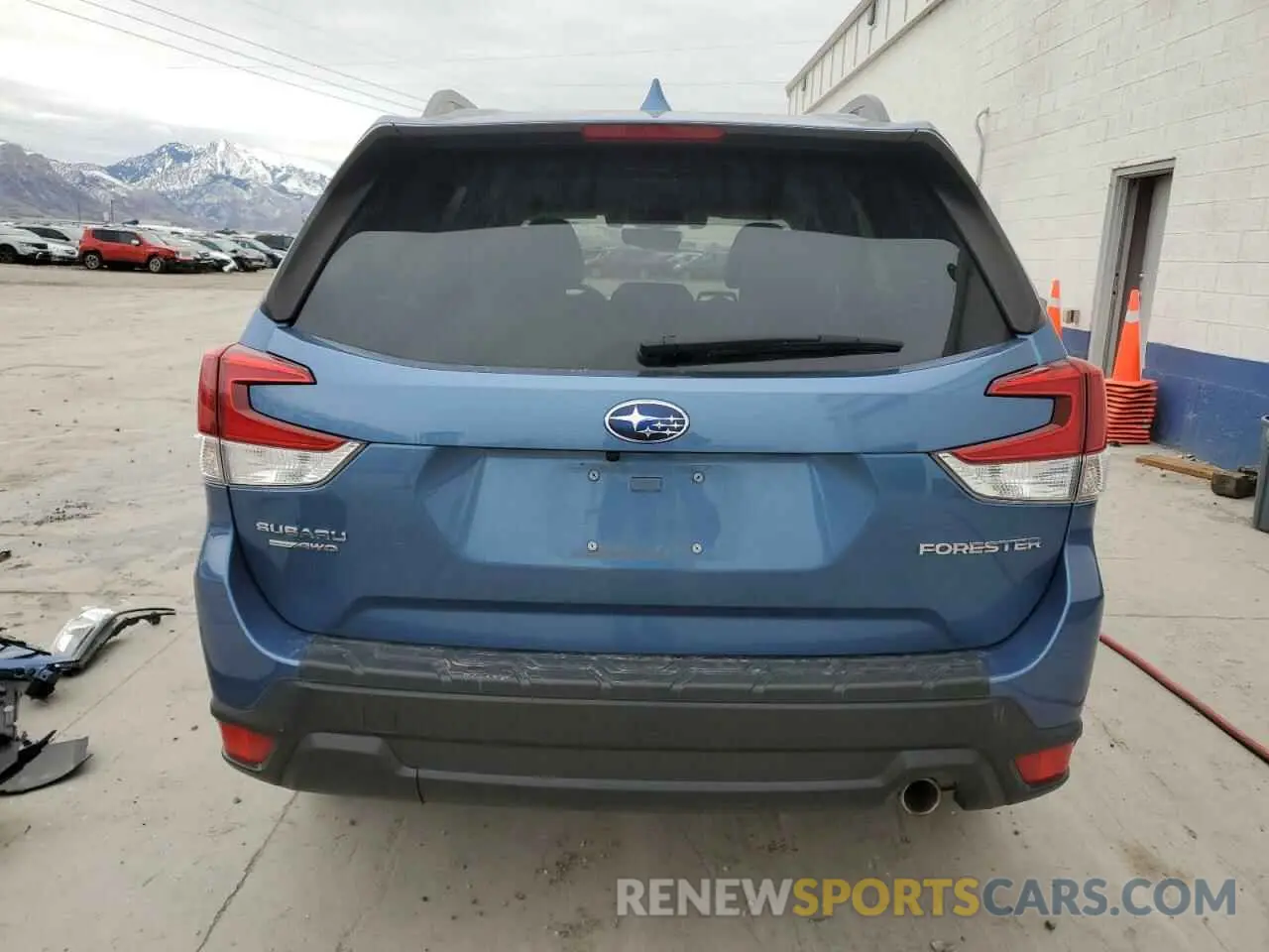 6 fotografías del automóvil dañado JF2SKASC6LH405304 SUBARU FORESTER 2020