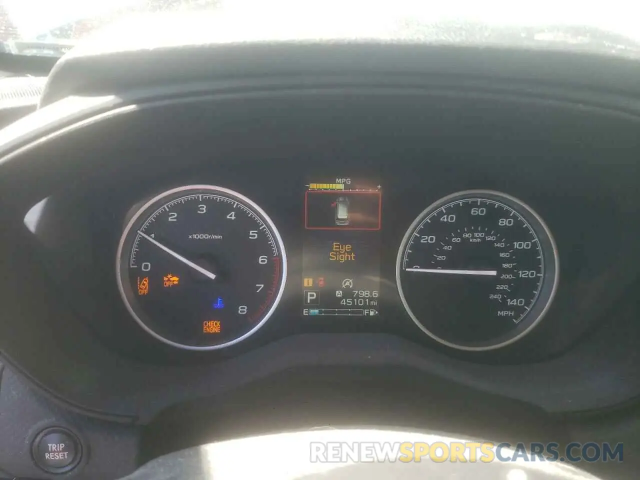 9 fotografías del automóvil dañado JF2SKASC6LH405304 SUBARU FORESTER 2020