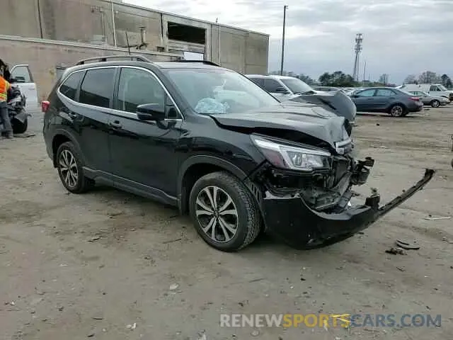 12 fotografías del automóvil dañado JF2SKASC8LH429233 SUBARU FORESTER 2020