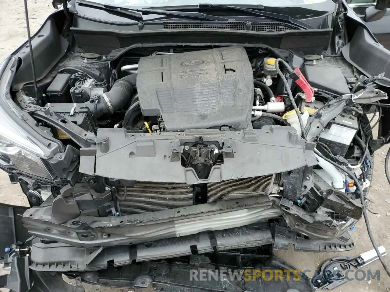13 fotografías del automóvil dañado JF2SKASC8LH429233 SUBARU FORESTER 2020