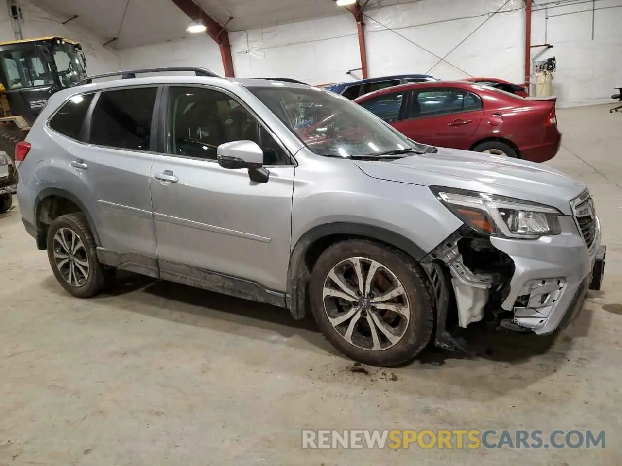 4 fotografías del automóvil dañado JF2SKASC9LH585152 SUBARU FORESTER 2020