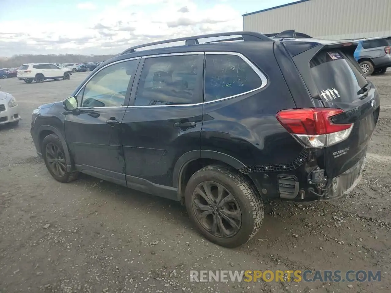 2 fotografías del automóvil dañado JF2SKASCXLH606378 SUBARU FORESTER 2020