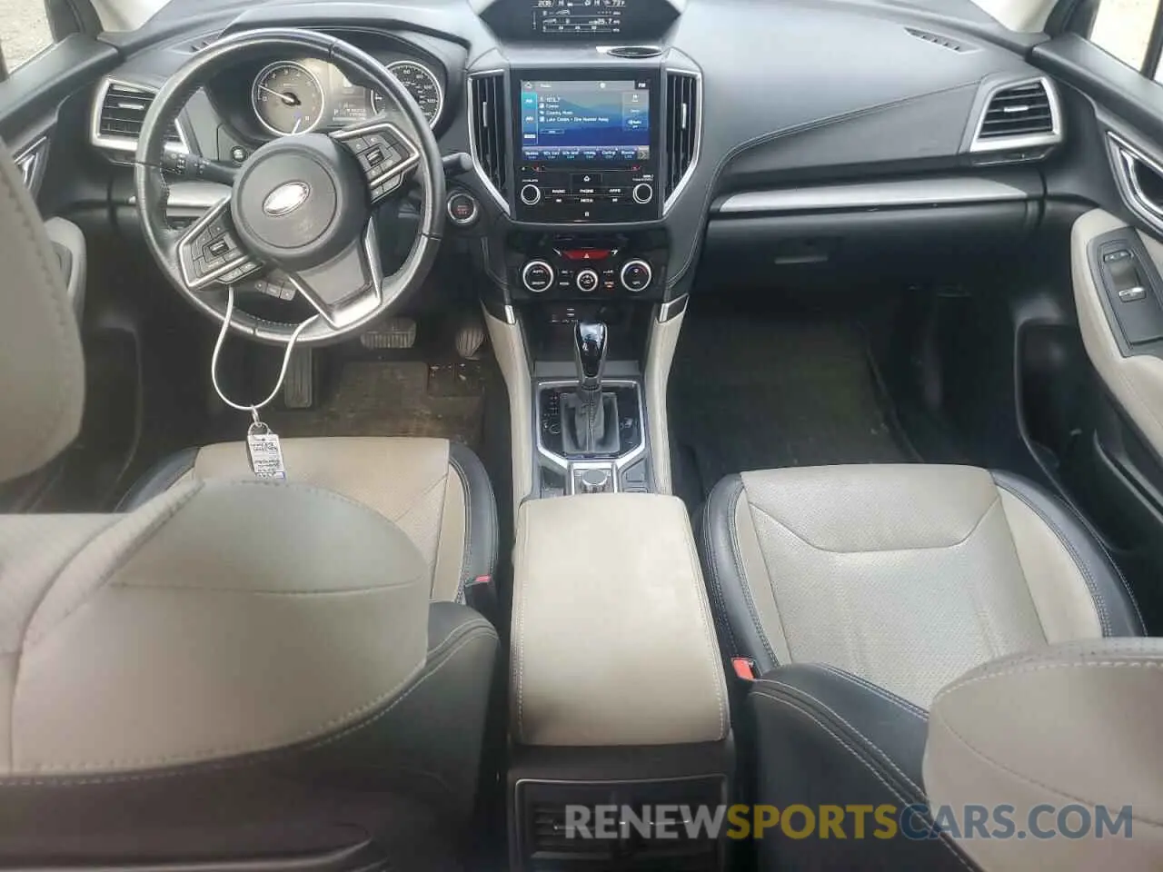 8 fotografías del automóvil dañado JF2SKASCXLH606378 SUBARU FORESTER 2020