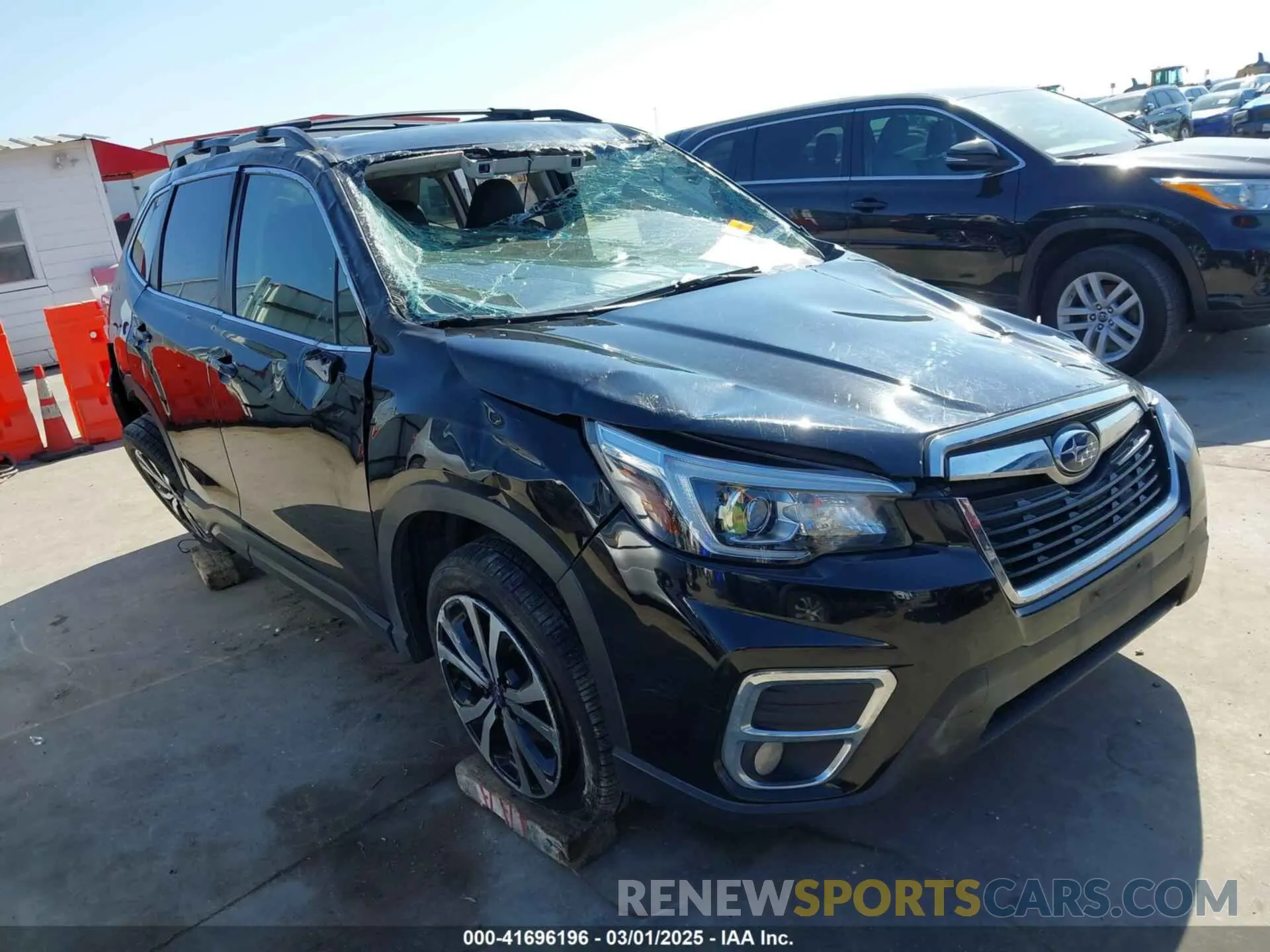 1 fotografías del automóvil dañado JF2SKAUC0LH468024 SUBARU FORESTER 2020