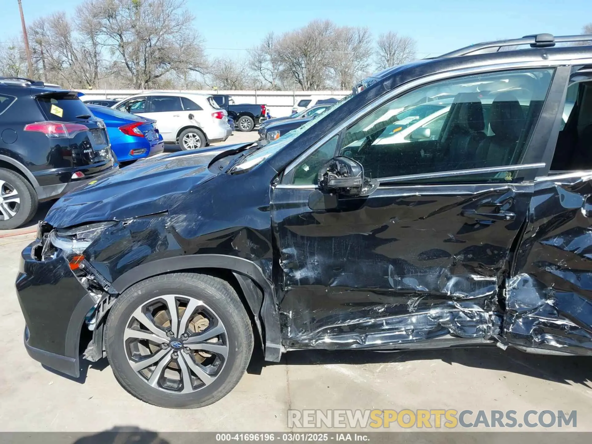 11 fotografías del automóvil dañado JF2SKAUC0LH468024 SUBARU FORESTER 2020