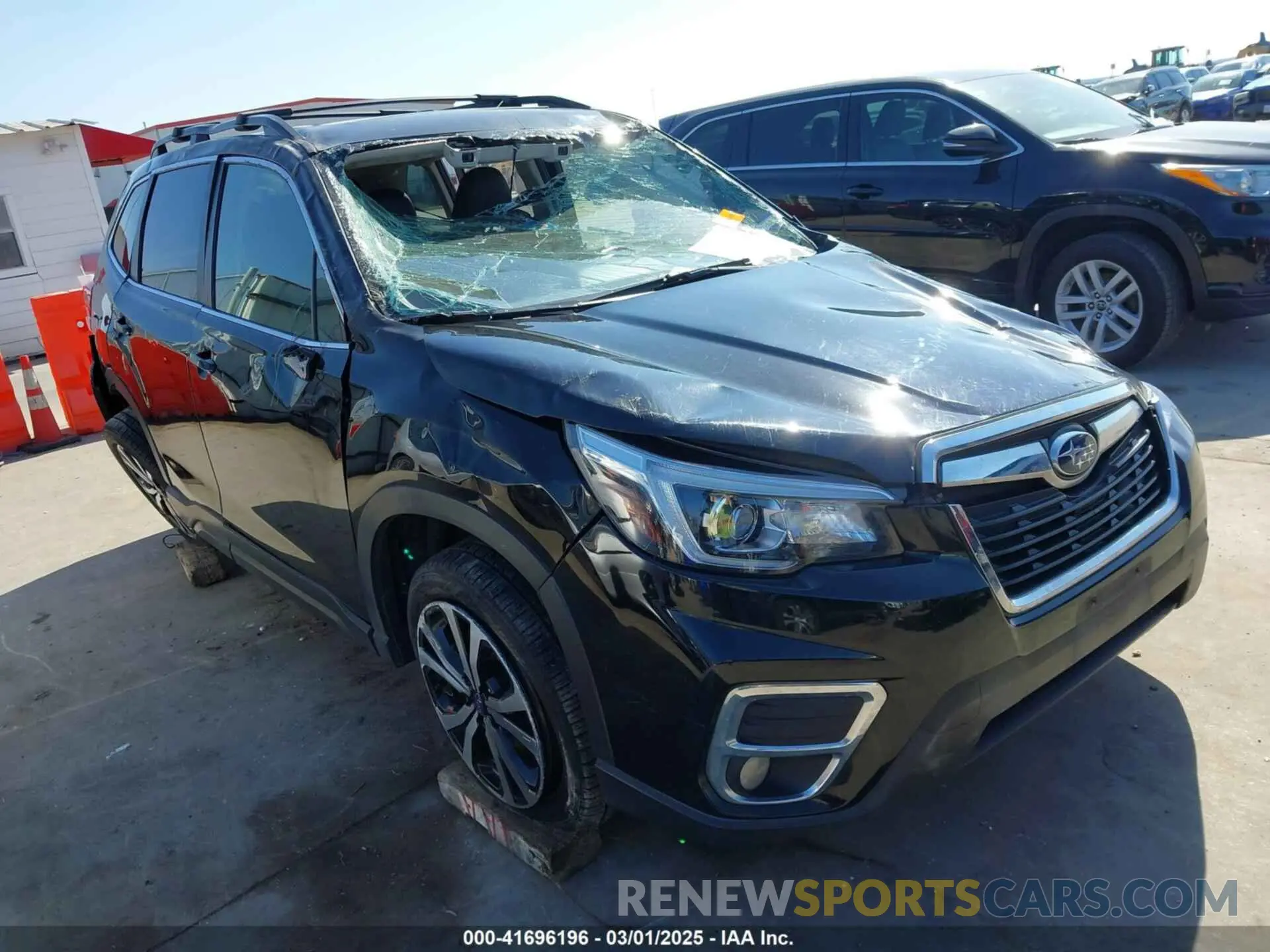 6 fotografías del automóvil dañado JF2SKAUC0LH468024 SUBARU FORESTER 2020