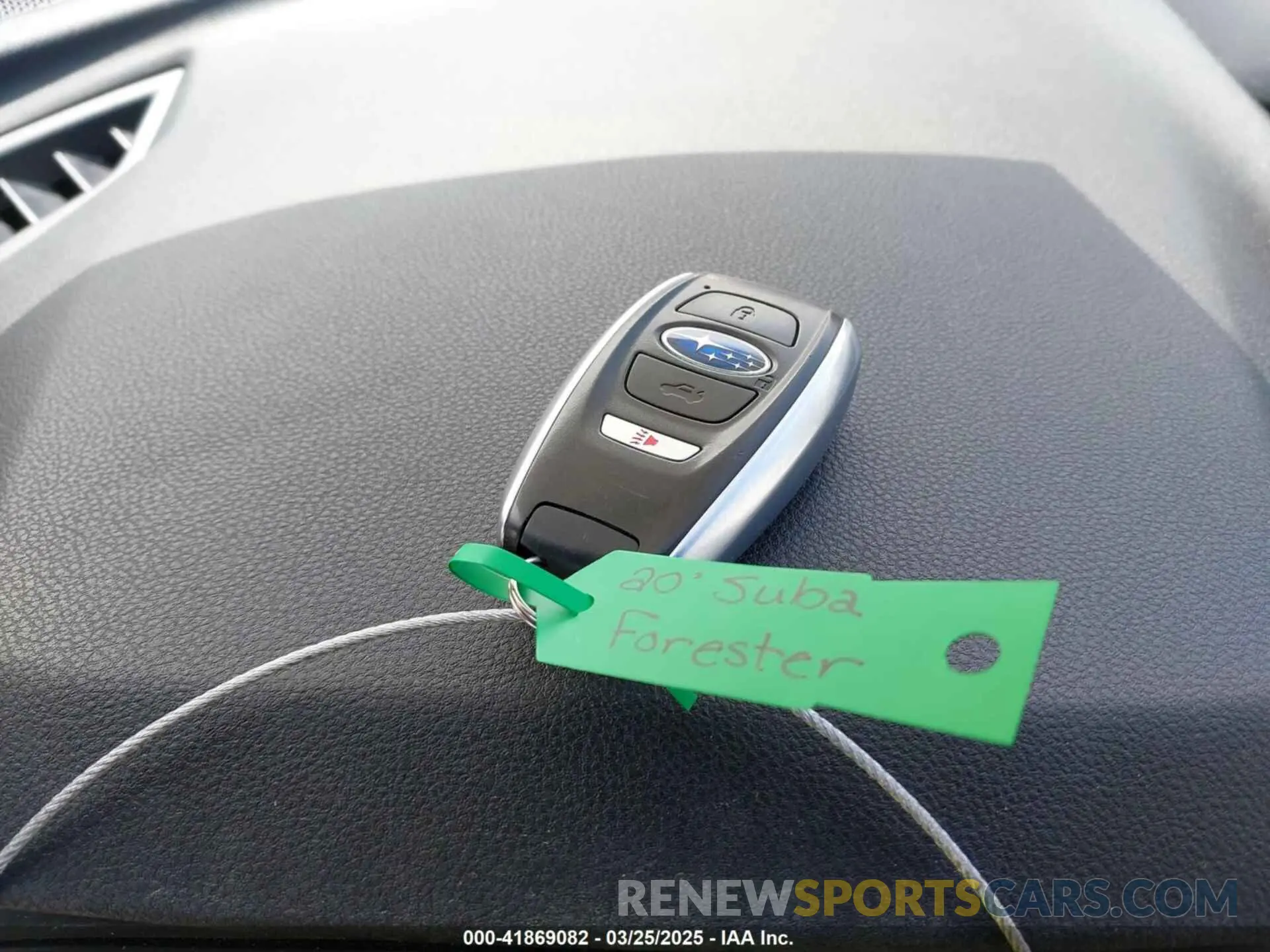 11 fotografías del automóvil dañado JF2SKAUC1LH465214 SUBARU FORESTER 2020