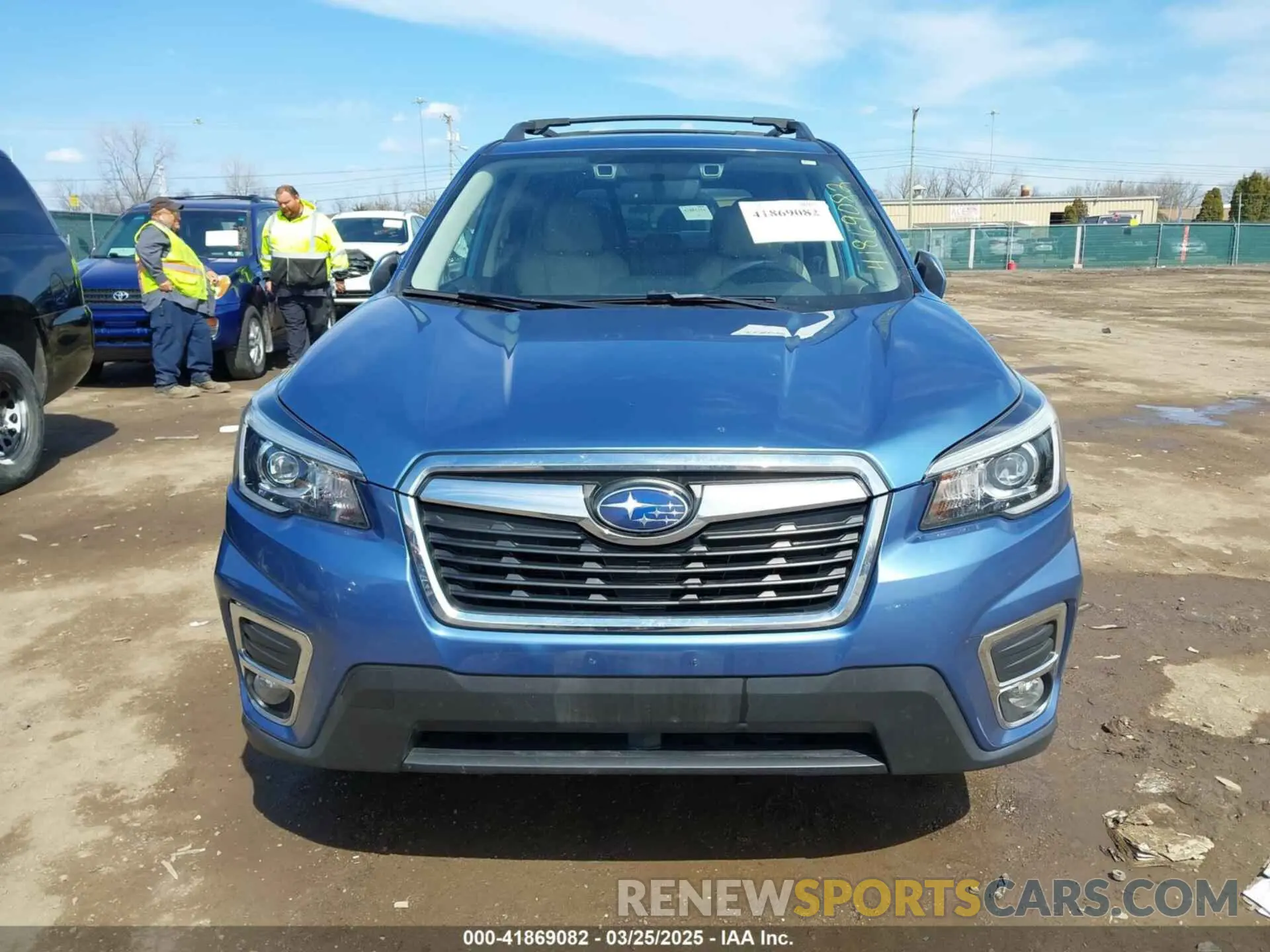 12 fotografías del automóvil dañado JF2SKAUC1LH465214 SUBARU FORESTER 2020