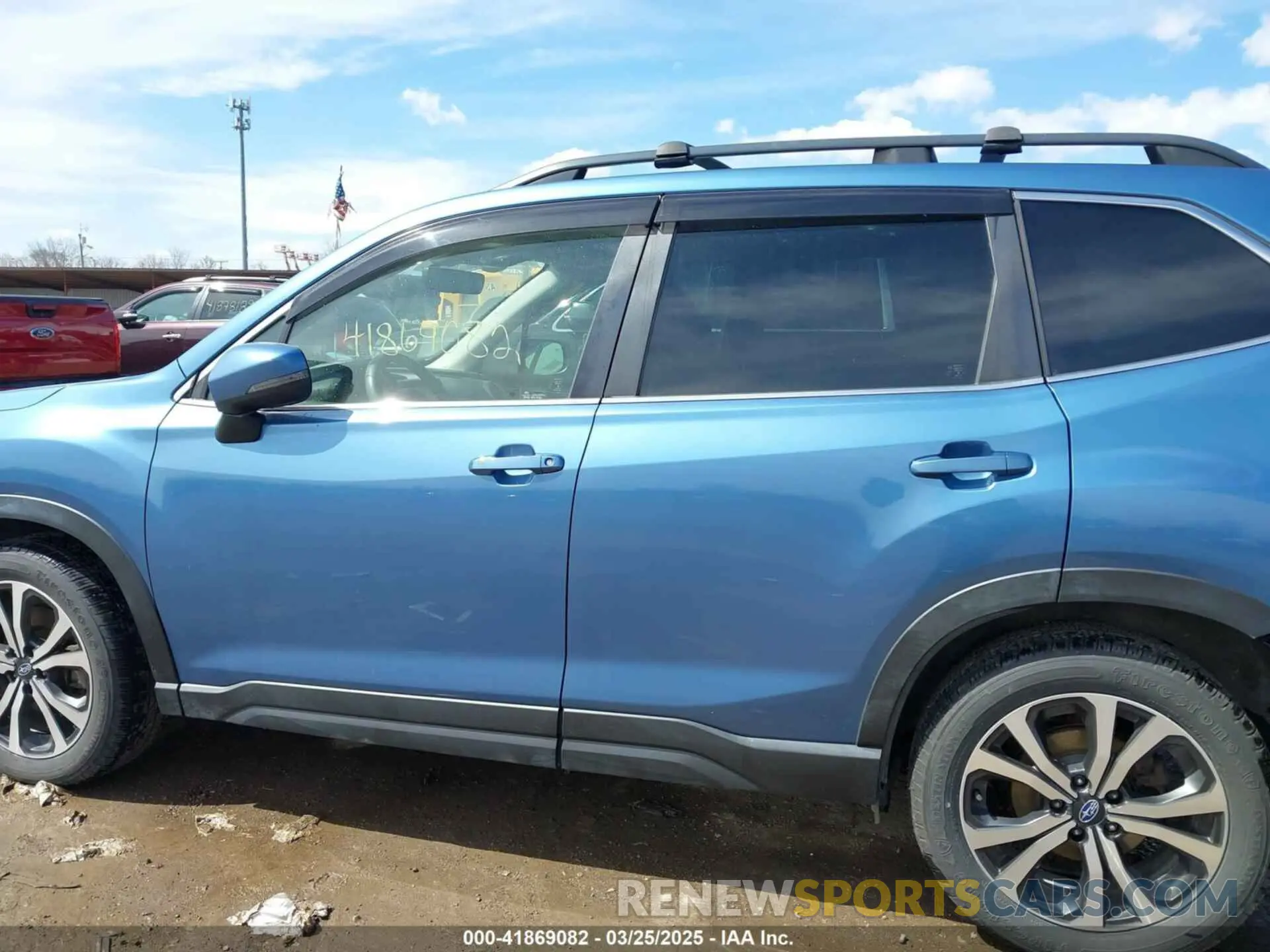 14 fotografías del automóvil dañado JF2SKAUC1LH465214 SUBARU FORESTER 2020