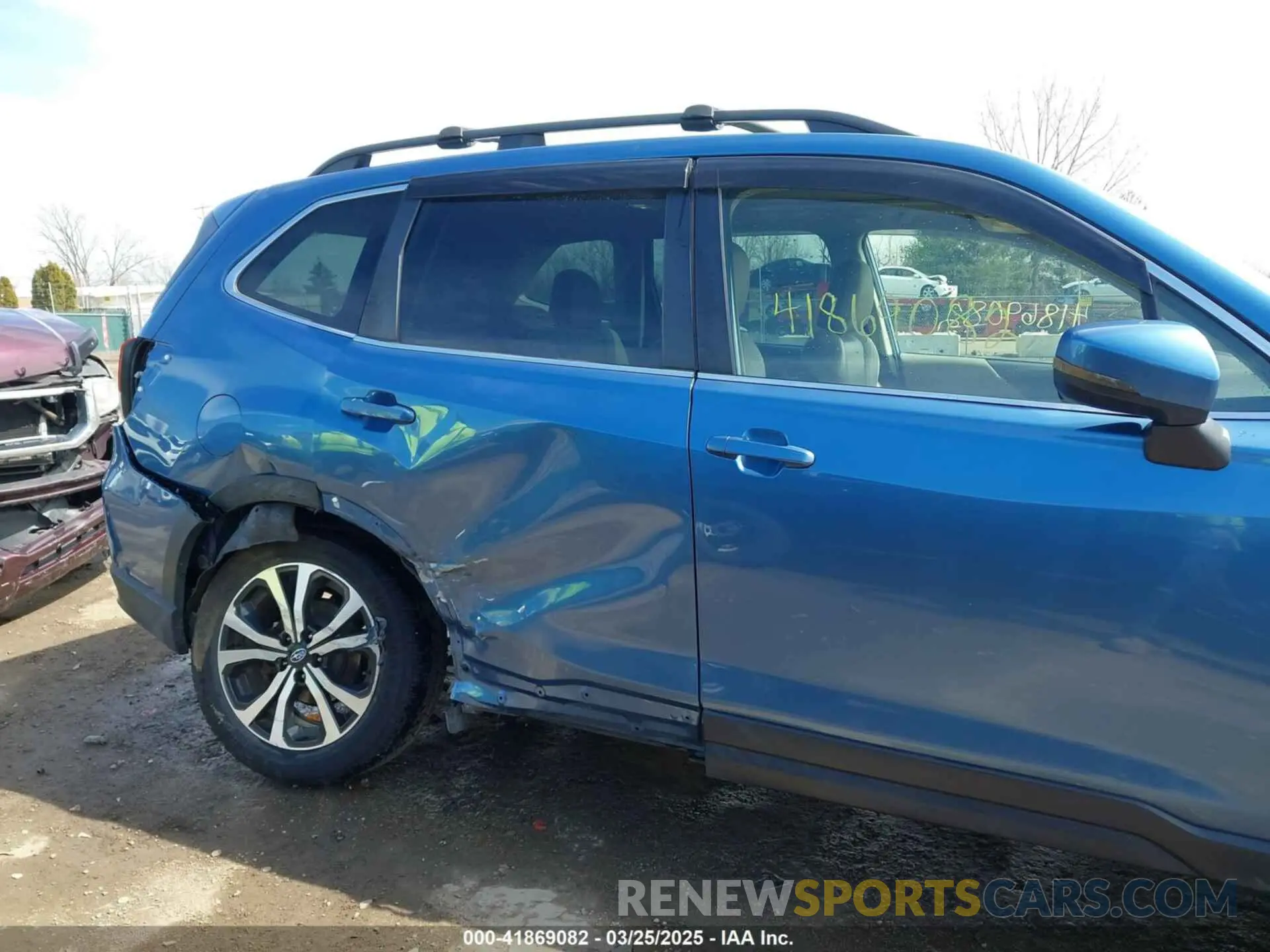6 fotografías del automóvil dañado JF2SKAUC1LH465214 SUBARU FORESTER 2020