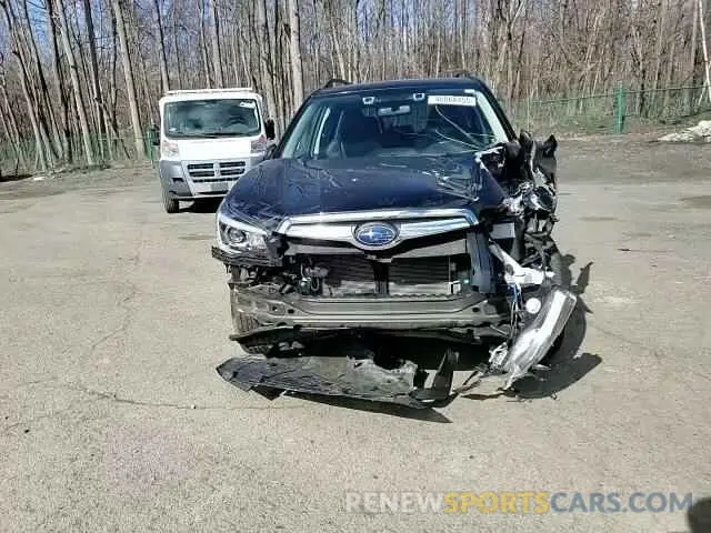 11 fotografías del automóvil dañado JF2SKAUC2LH528319 SUBARU FORESTER 2020