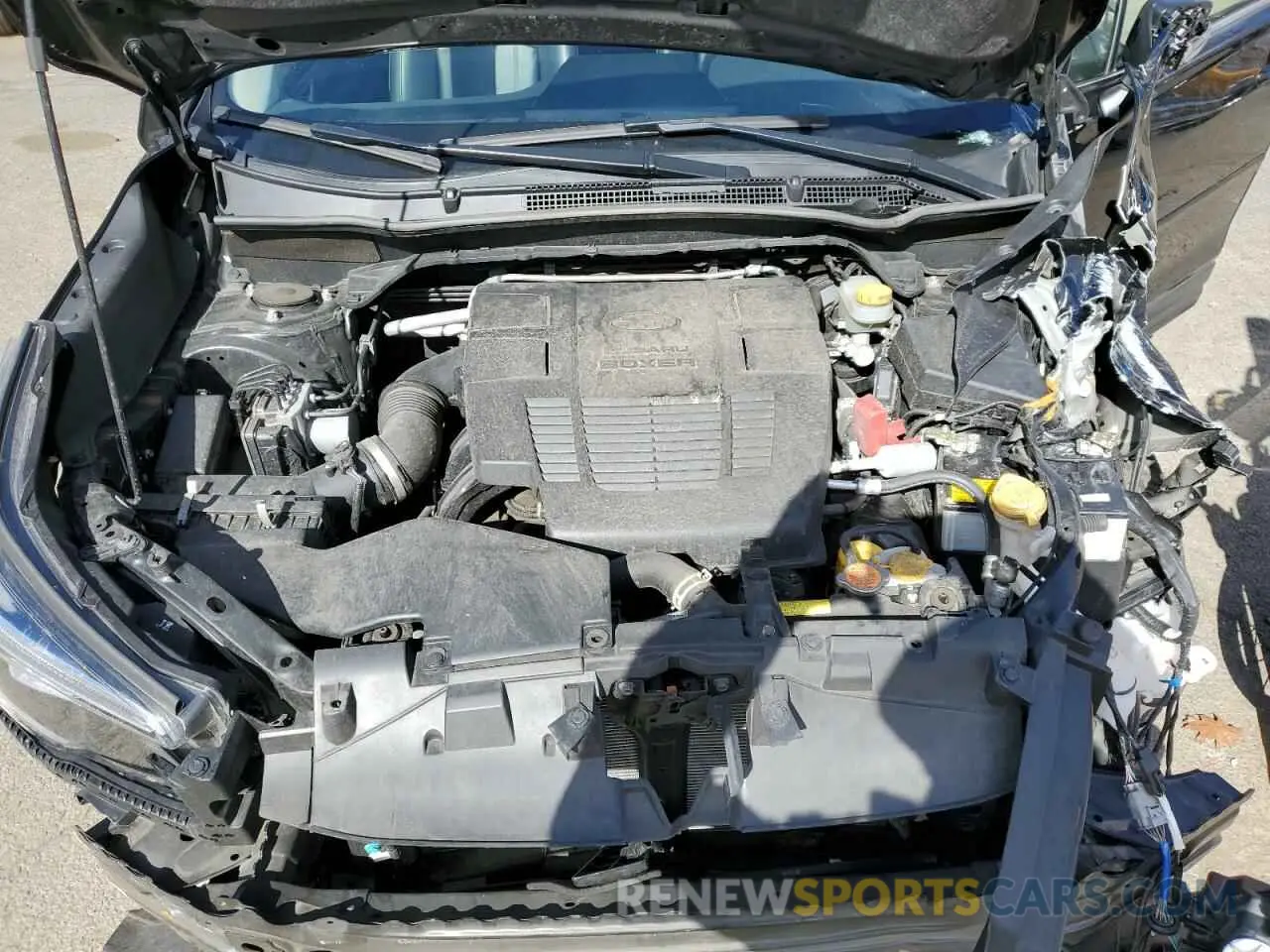 14 fotografías del automóvil dañado JF2SKAUC2LH528319 SUBARU FORESTER 2020
