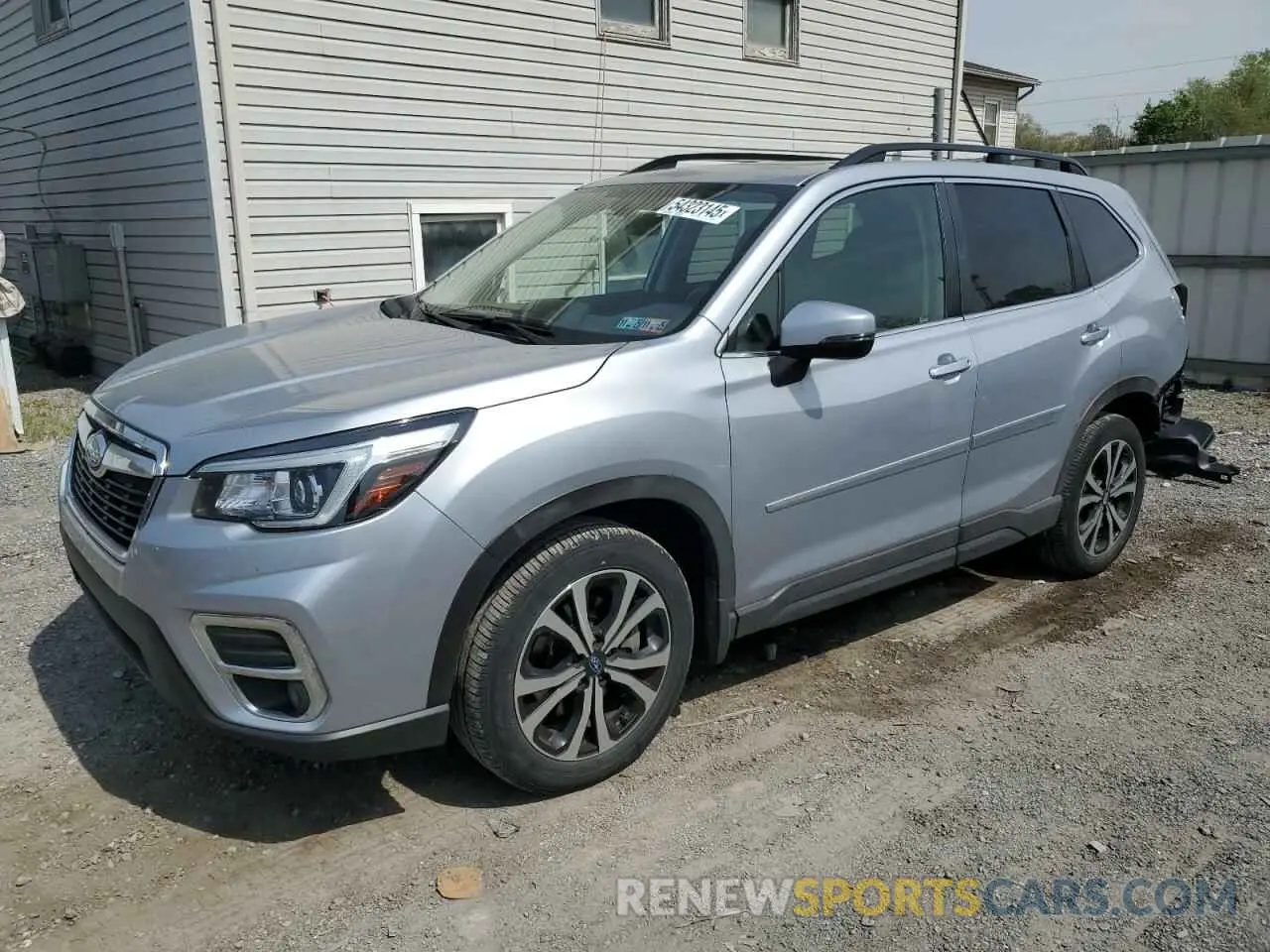 1 fotografías del automóvil dañado JF2SKAUC3LH407329 SUBARU FORESTER 2020