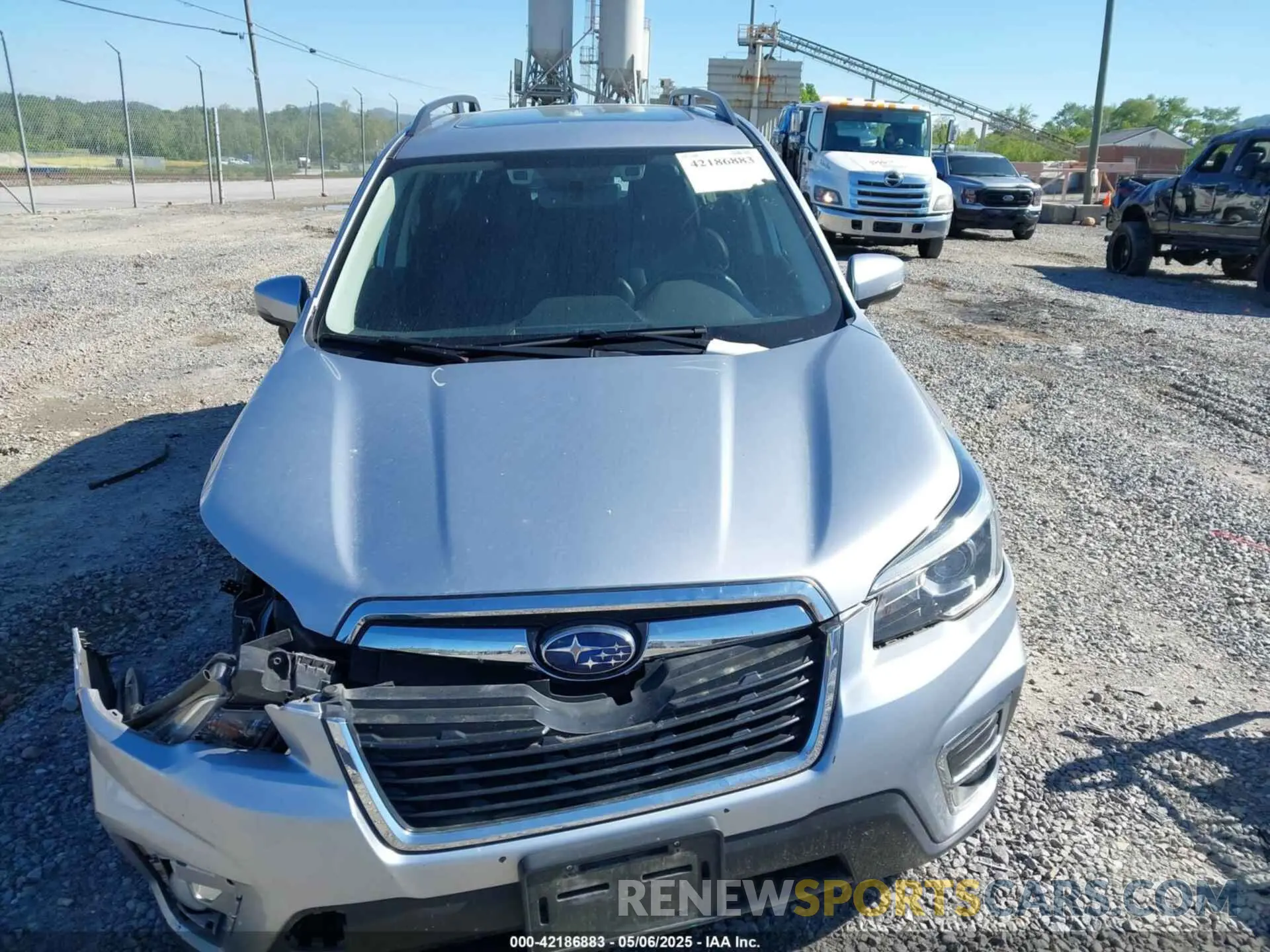12 fotografías del automóvil dañado JF2SKAUC3LH457471 SUBARU FORESTER 2020