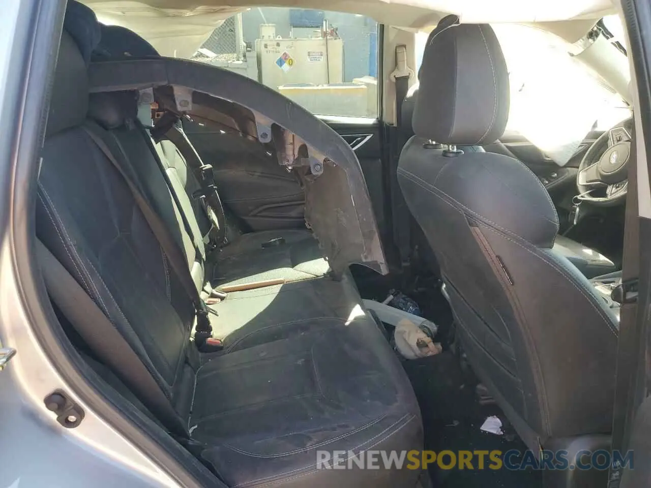 12 fotografías del automóvil dañado JF2SKAUC6LH460543 SUBARU FORESTER 2020