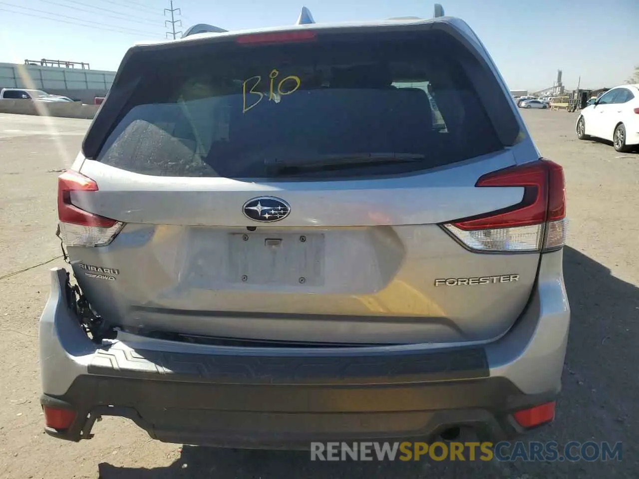 6 fotografías del automóvil dañado JF2SKAUC6LH460543 SUBARU FORESTER 2020