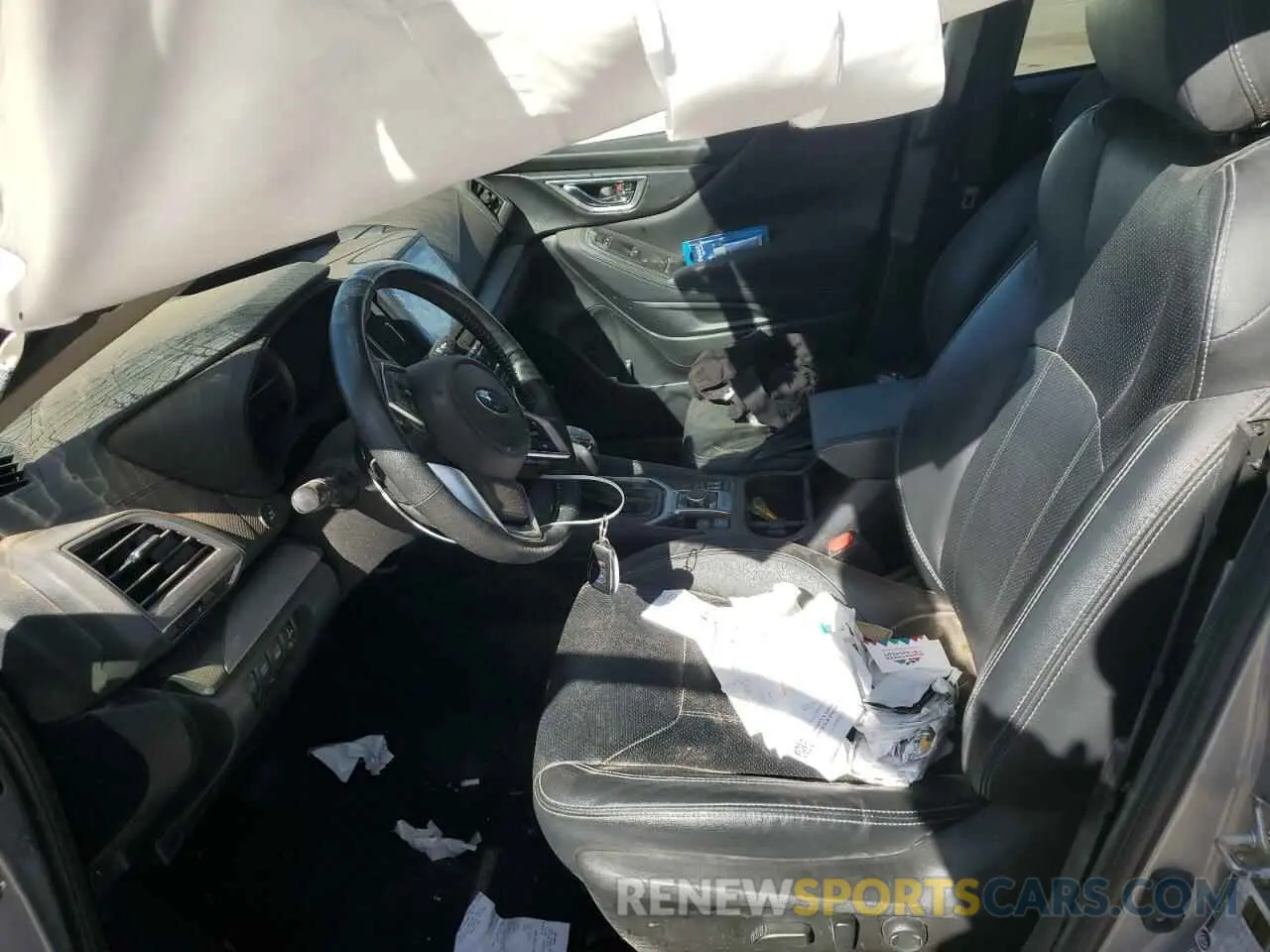 7 fotografías del automóvil dañado JF2SKAUC6LH460543 SUBARU FORESTER 2020