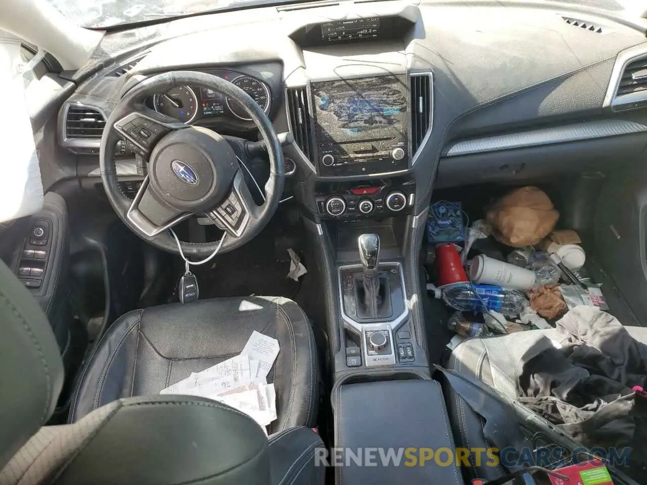 8 fotografías del automóvil dañado JF2SKAUC6LH460543 SUBARU FORESTER 2020