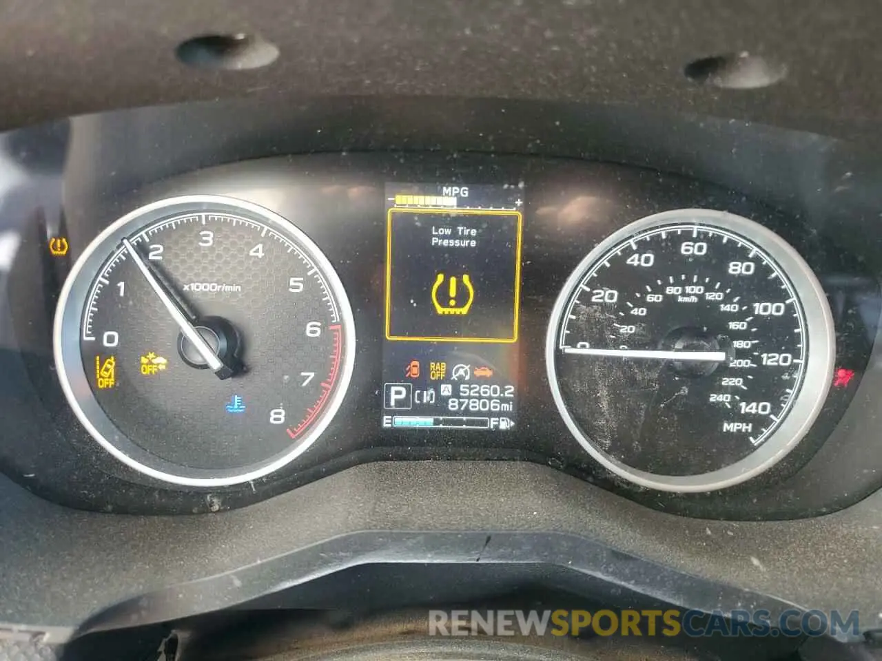 9 fotografías del automóvil dañado JF2SKAUC6LH460543 SUBARU FORESTER 2020