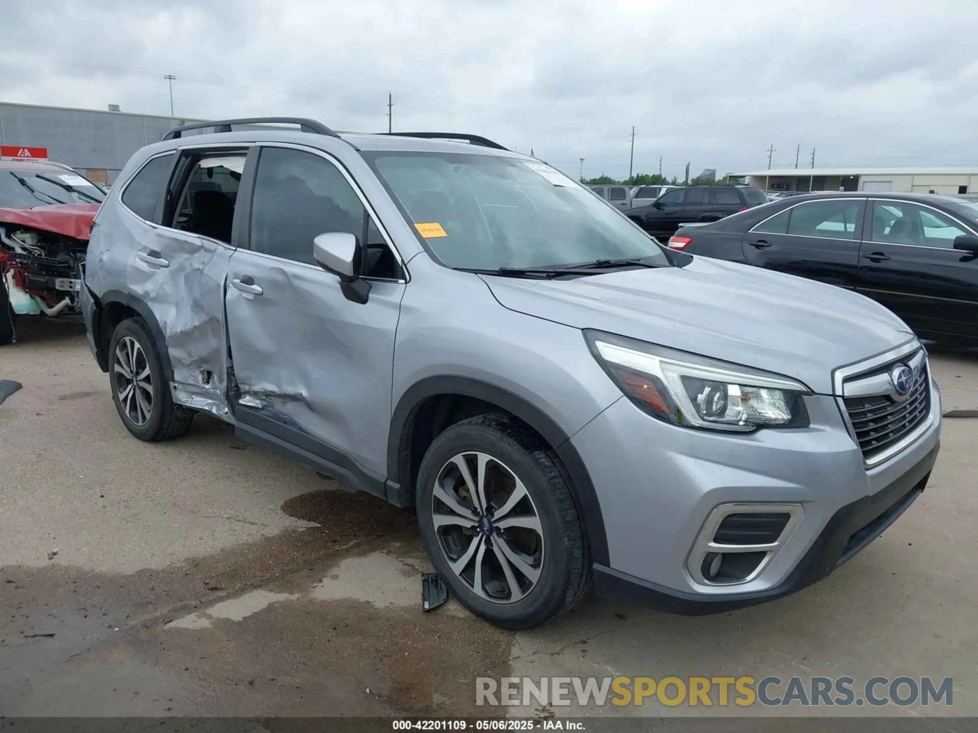 1 fotografías del automóvil dañado JF2SKAUC6LH462339 SUBARU FORESTER 2020