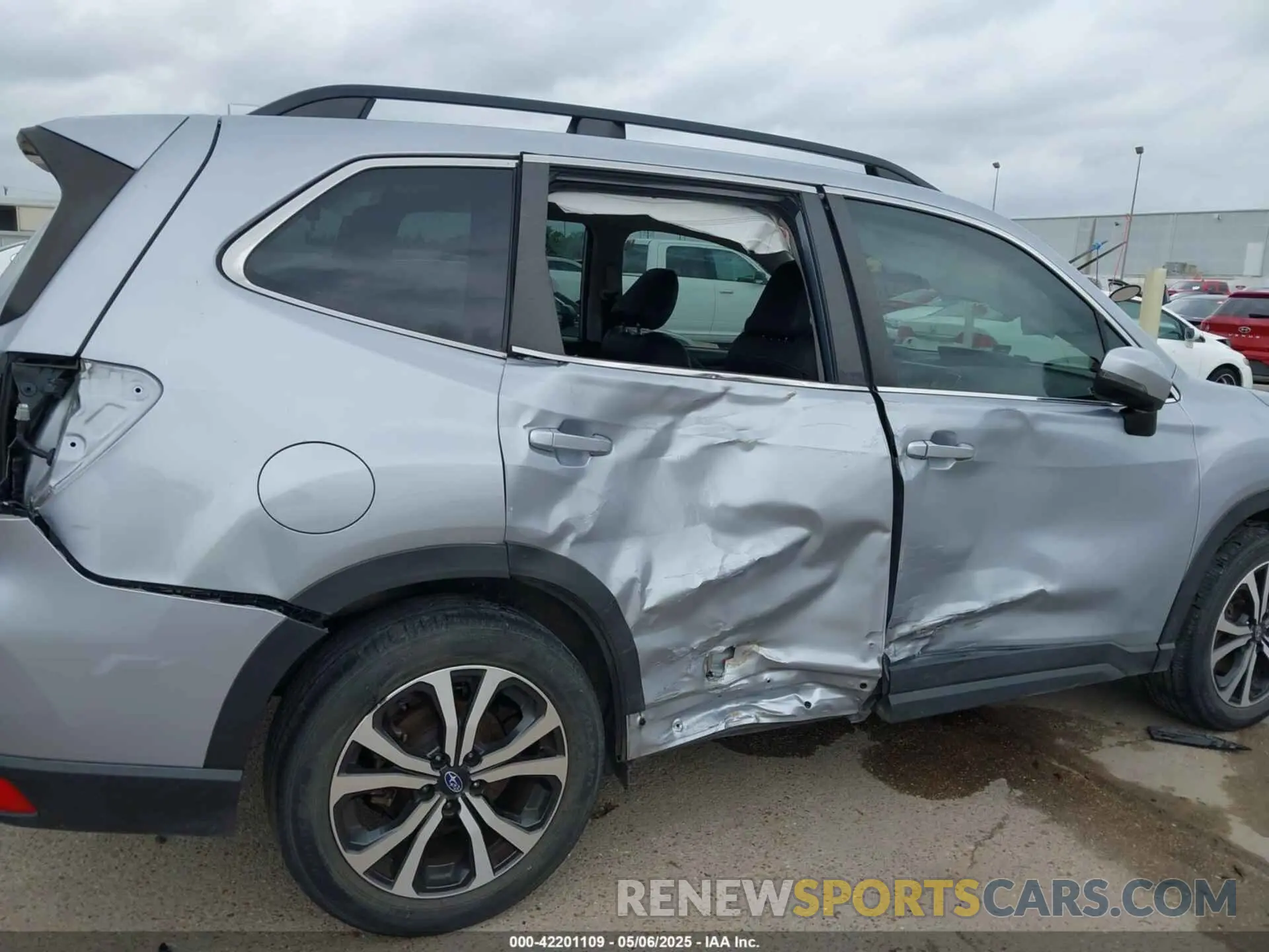 6 fotografías del automóvil dañado JF2SKAUC6LH462339 SUBARU FORESTER 2020