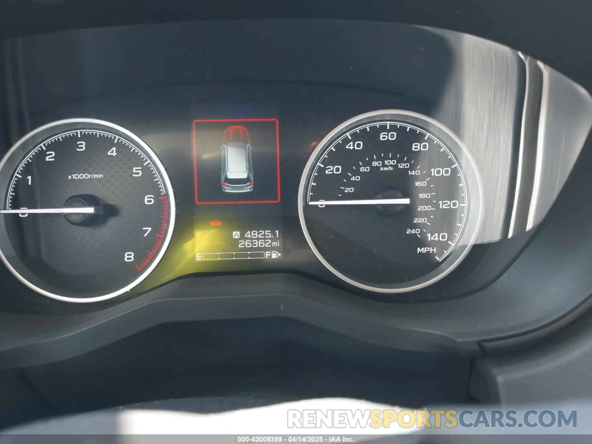15 fotografías del automóvil dañado JF2SKAUC6LH480386 SUBARU FORESTER 2020