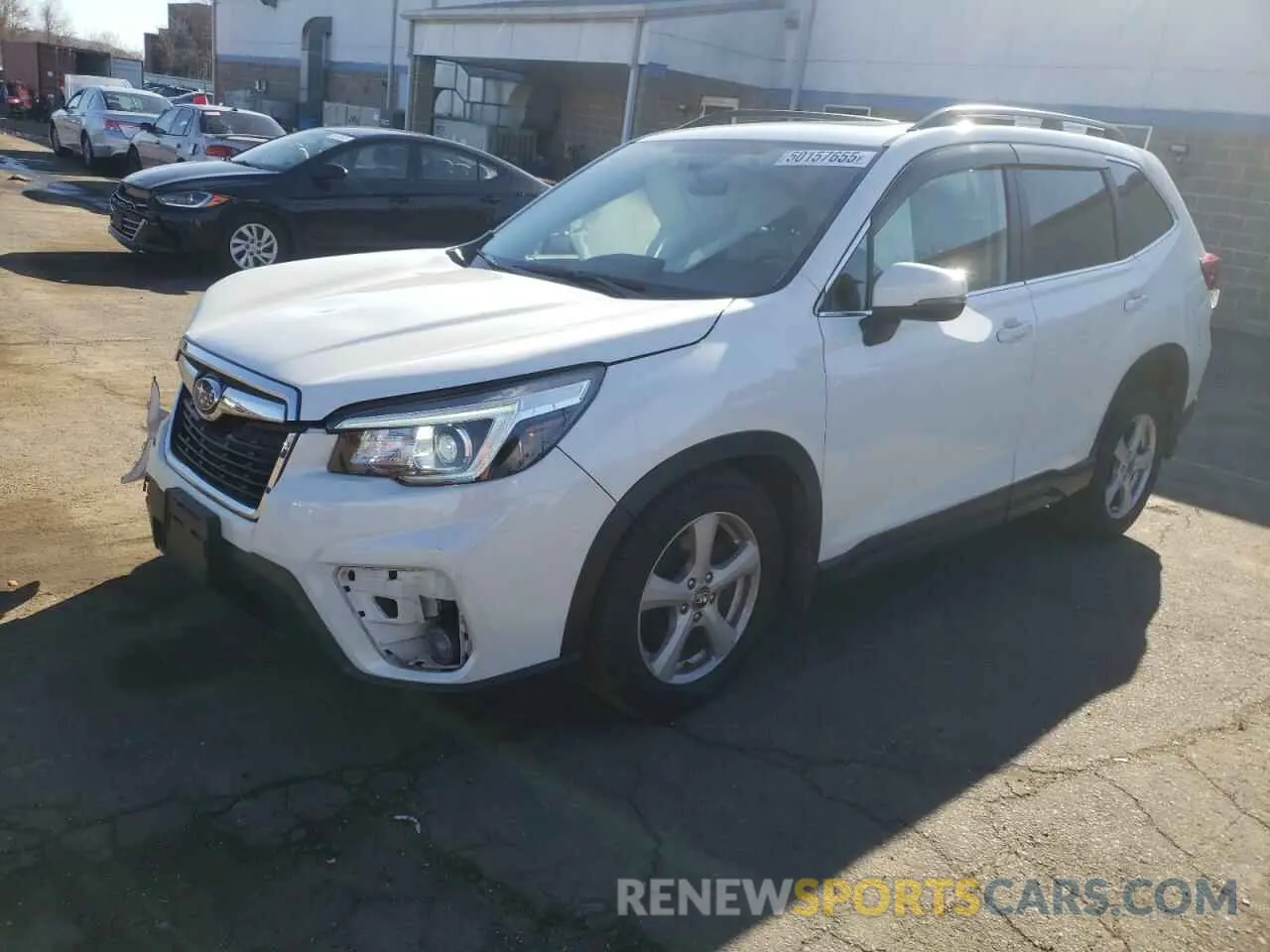 1 fotografías del automóvil dañado JF2SKAUC6LH503102 SUBARU FORESTER 2020