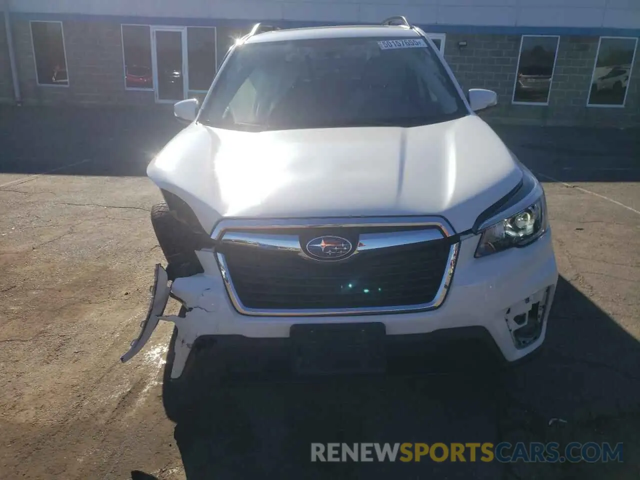 5 fotografías del automóvil dañado JF2SKAUC6LH503102 SUBARU FORESTER 2020