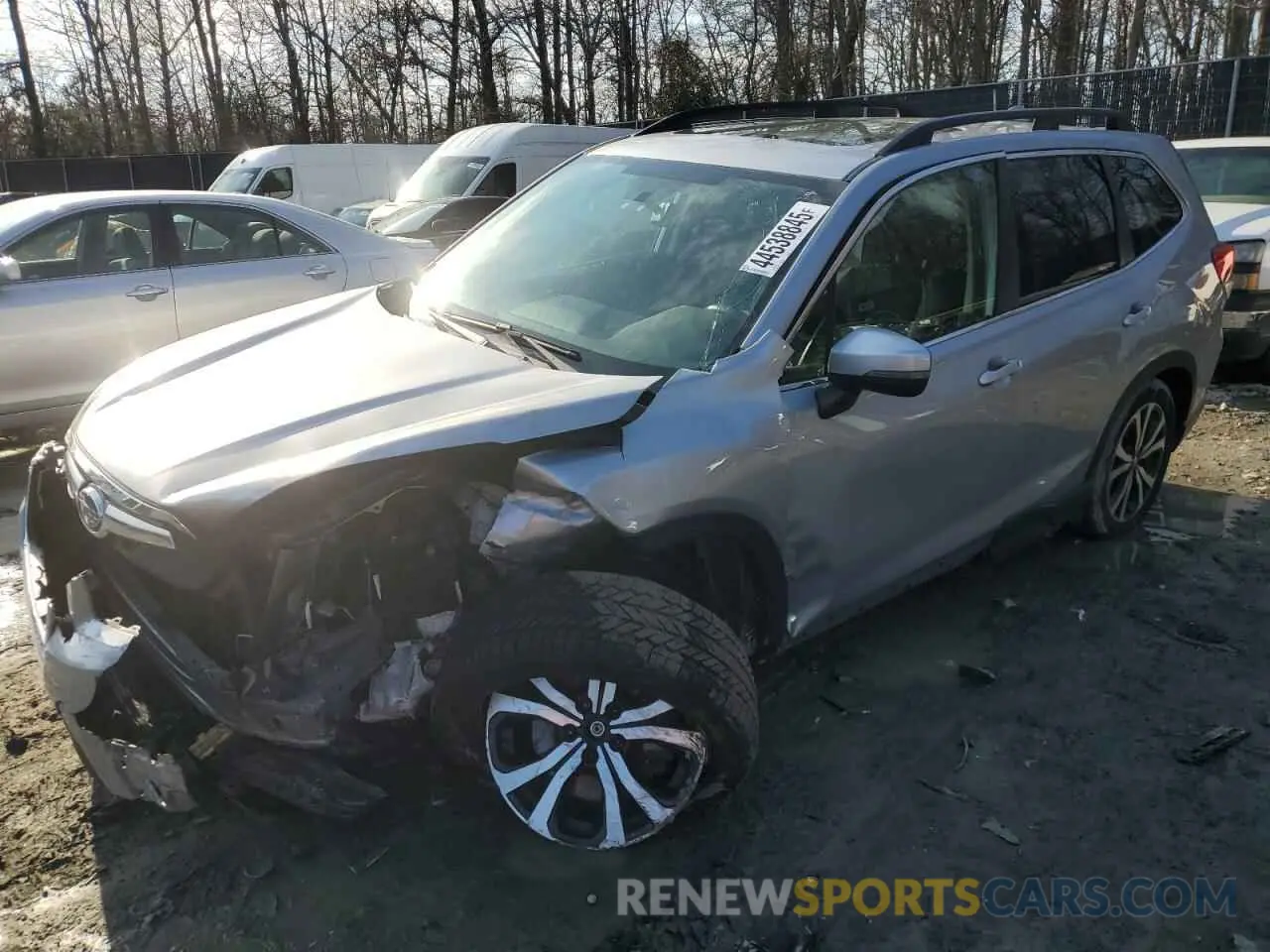 1 fotografías del automóvil dañado JF2SKAUC7LH548016 SUBARU FORESTER 2020