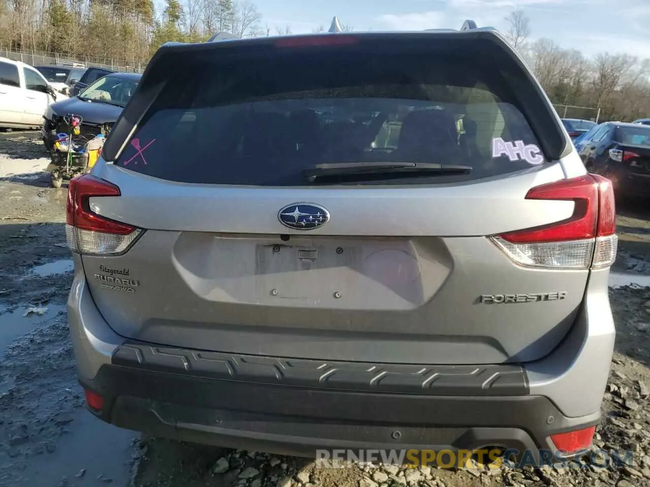 6 fotografías del automóvil dañado JF2SKAUC7LH548016 SUBARU FORESTER 2020