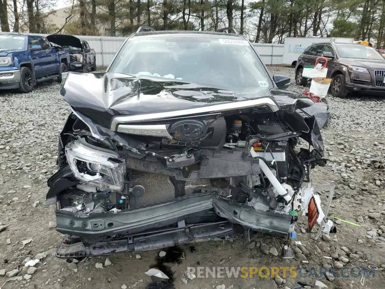 5 fotografías del automóvil dañado JF2SKAUC7LH606836 SUBARU FORESTER 2020