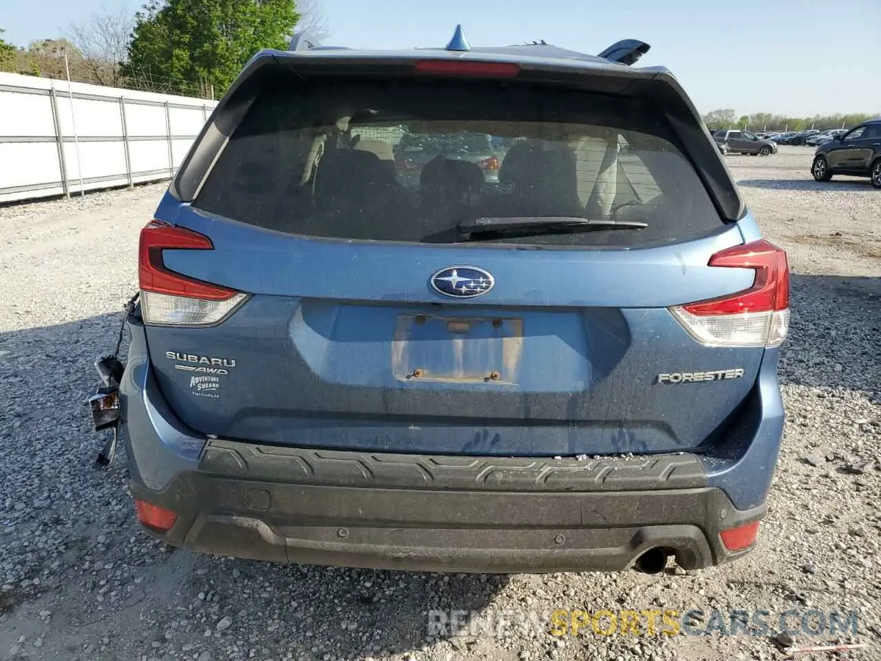 6 fotografías del automóvil dañado JF2SKAUC9LH433644 SUBARU FORESTER 2020