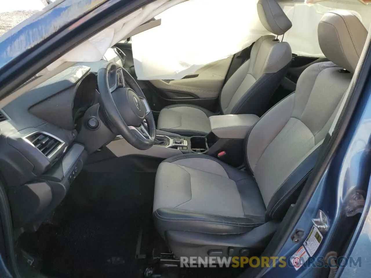 7 fotografías del automóvil dañado JF2SKAUC9LH433644 SUBARU FORESTER 2020