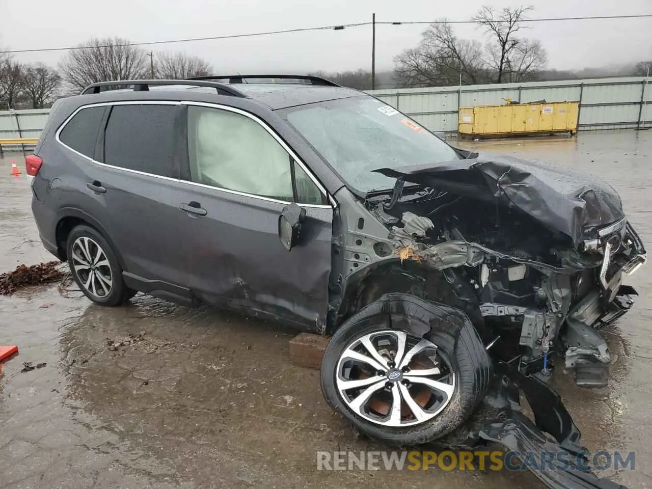 4 fotografías del automóvil dañado JF2SKAUCXLH568860 SUBARU FORESTER 2020