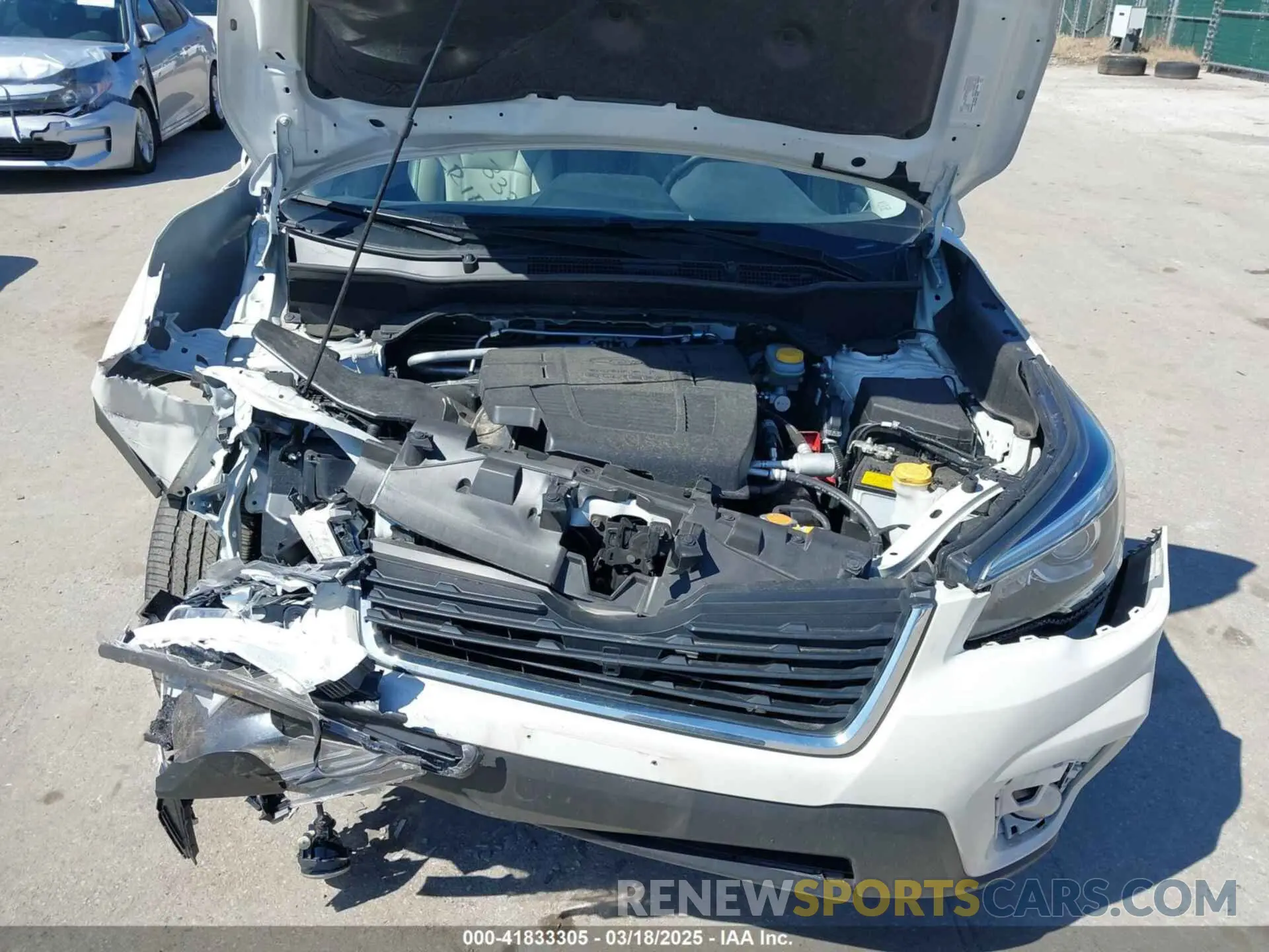 10 fotografías del automóvil dañado JF2SKAUCXLH582354 SUBARU FORESTER 2020