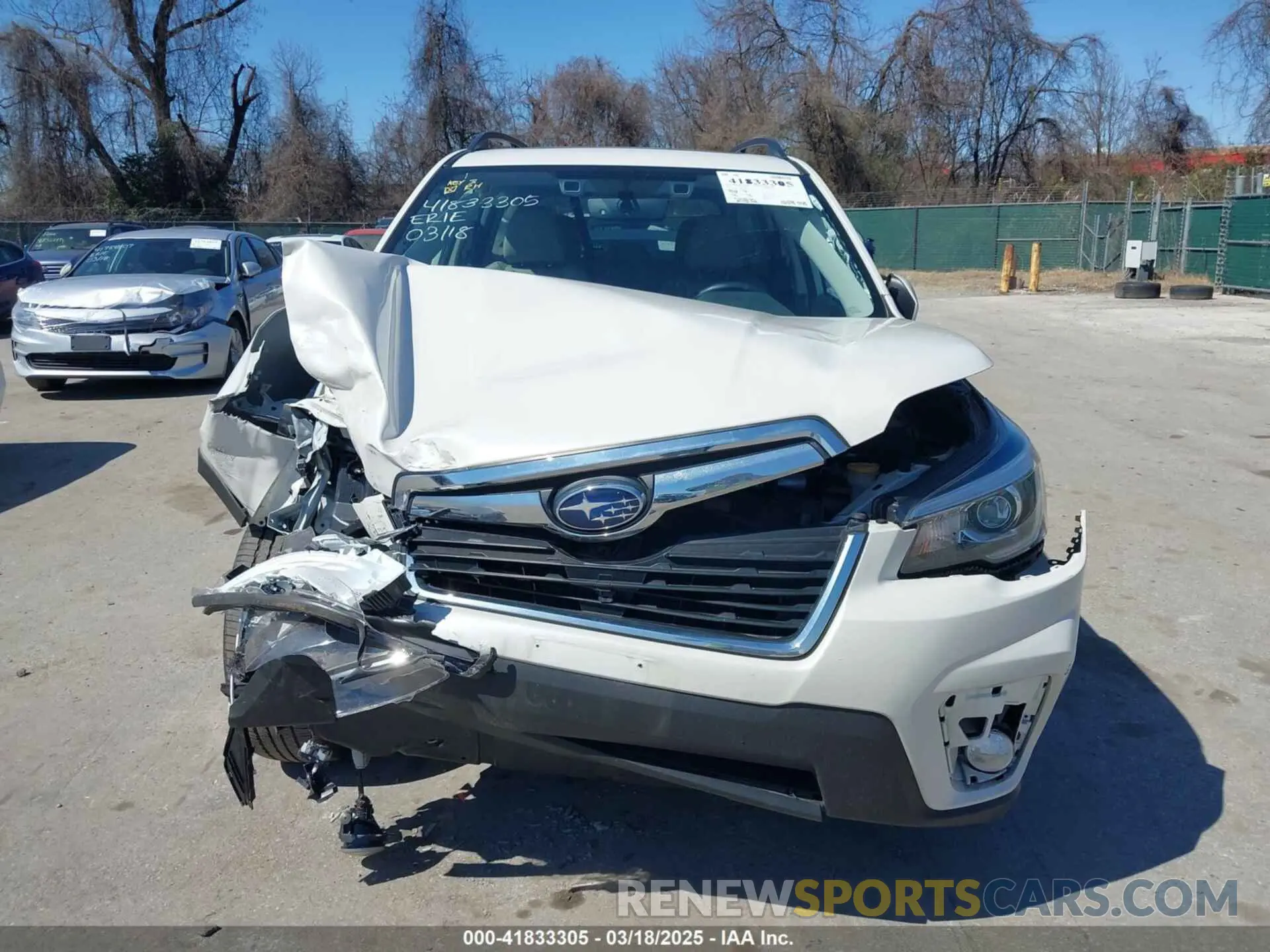 13 fotografías del automóvil dañado JF2SKAUCXLH582354 SUBARU FORESTER 2020