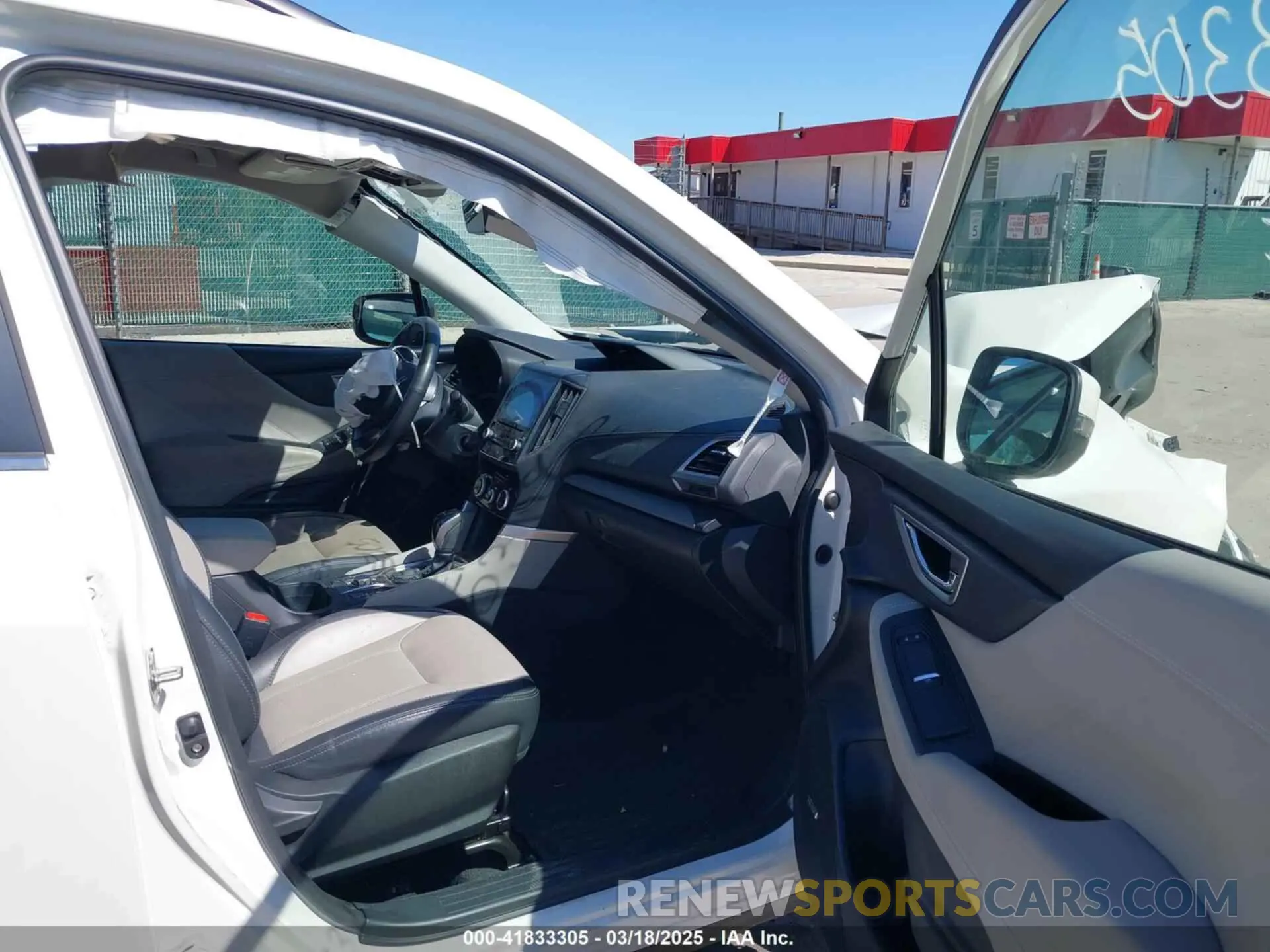 5 fotografías del automóvil dañado JF2SKAUCXLH582354 SUBARU FORESTER 2020