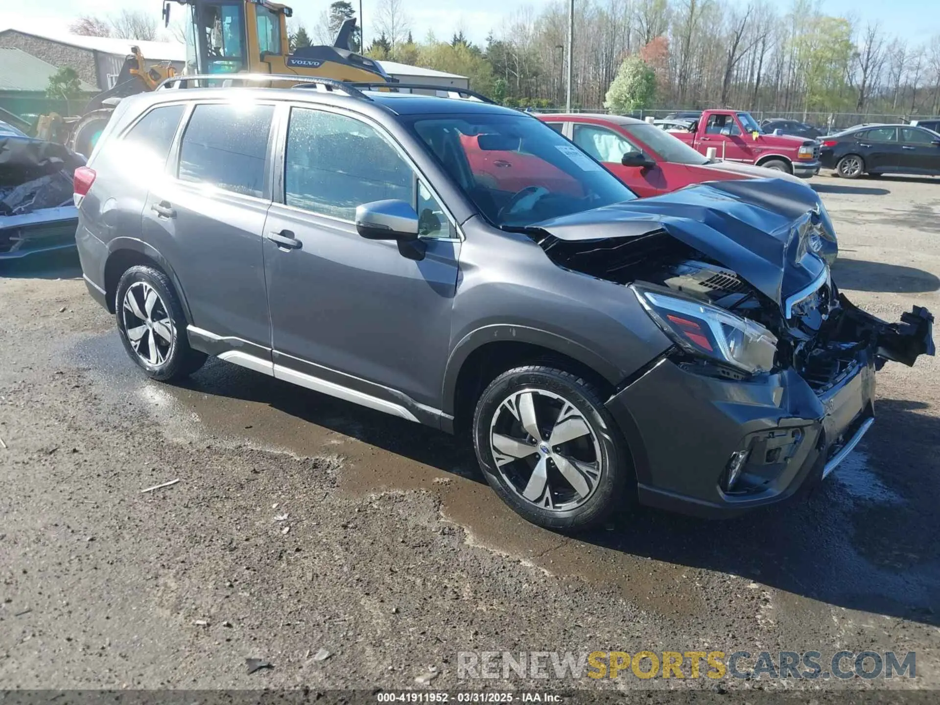 1 fotografías del automóvil dañado JF2SKAXC0LH601036 SUBARU FORESTER 2020