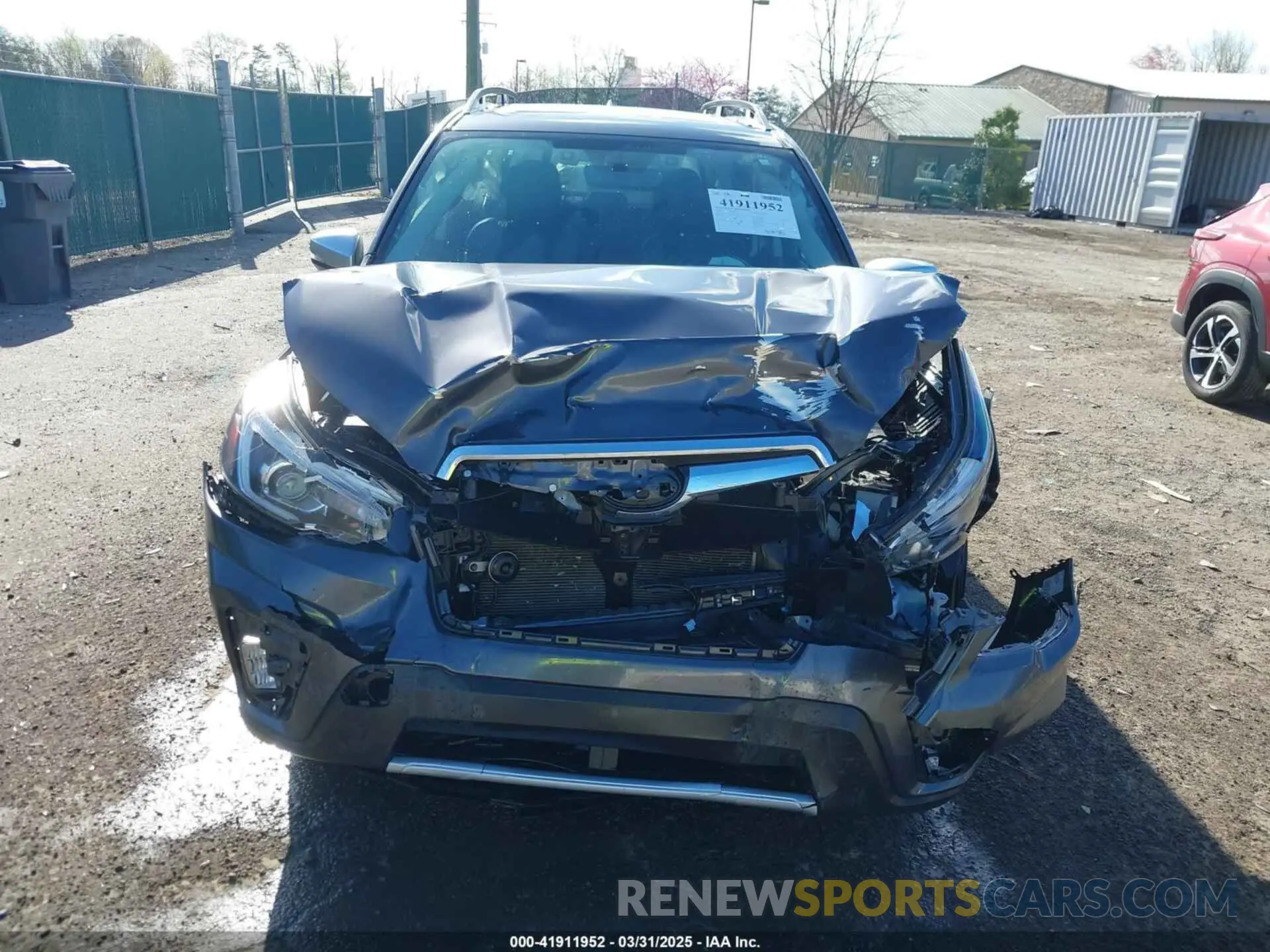 12 fotografías del automóvil dañado JF2SKAXC0LH601036 SUBARU FORESTER 2020