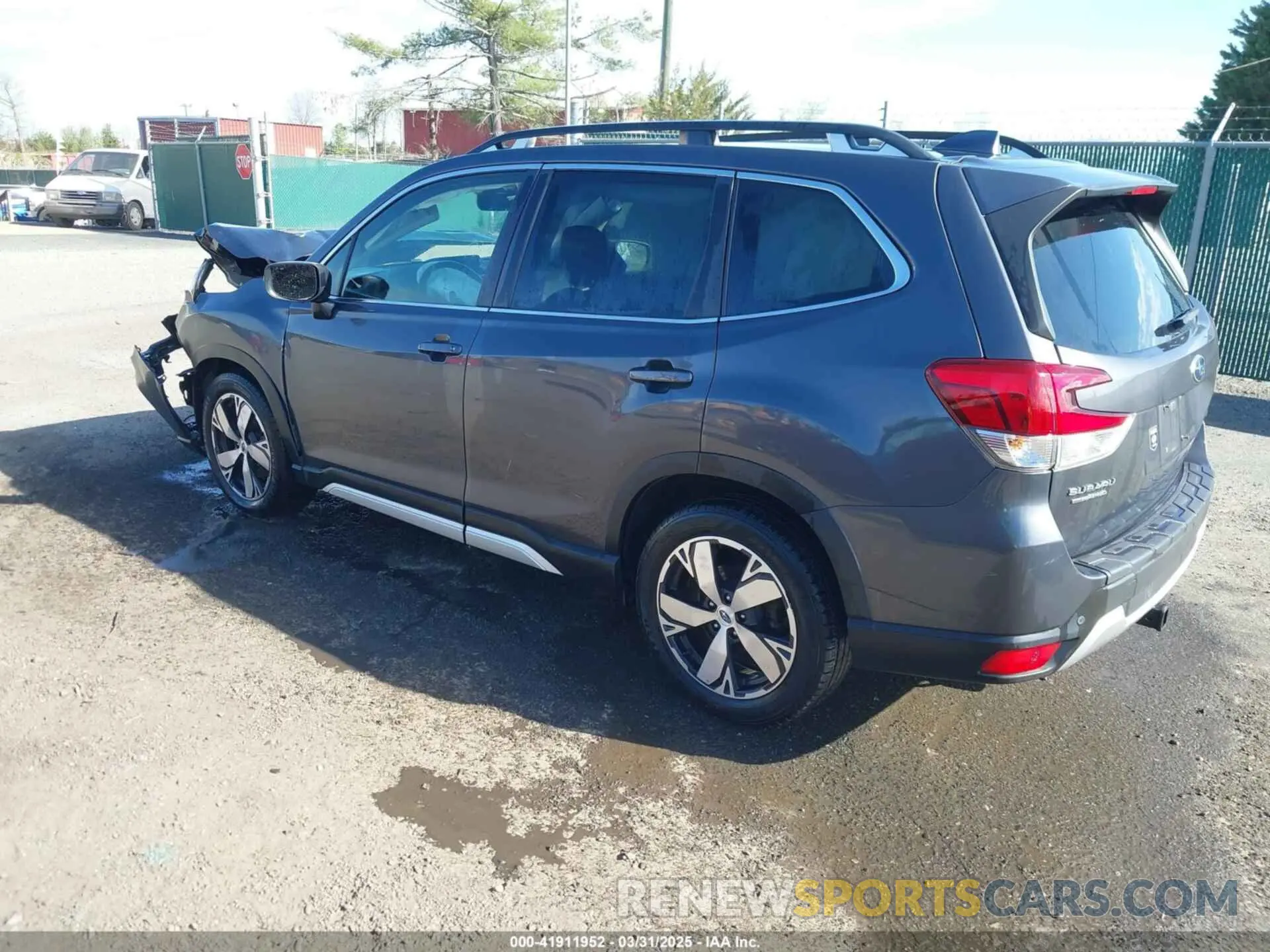 3 fotografías del automóvil dañado JF2SKAXC0LH601036 SUBARU FORESTER 2020