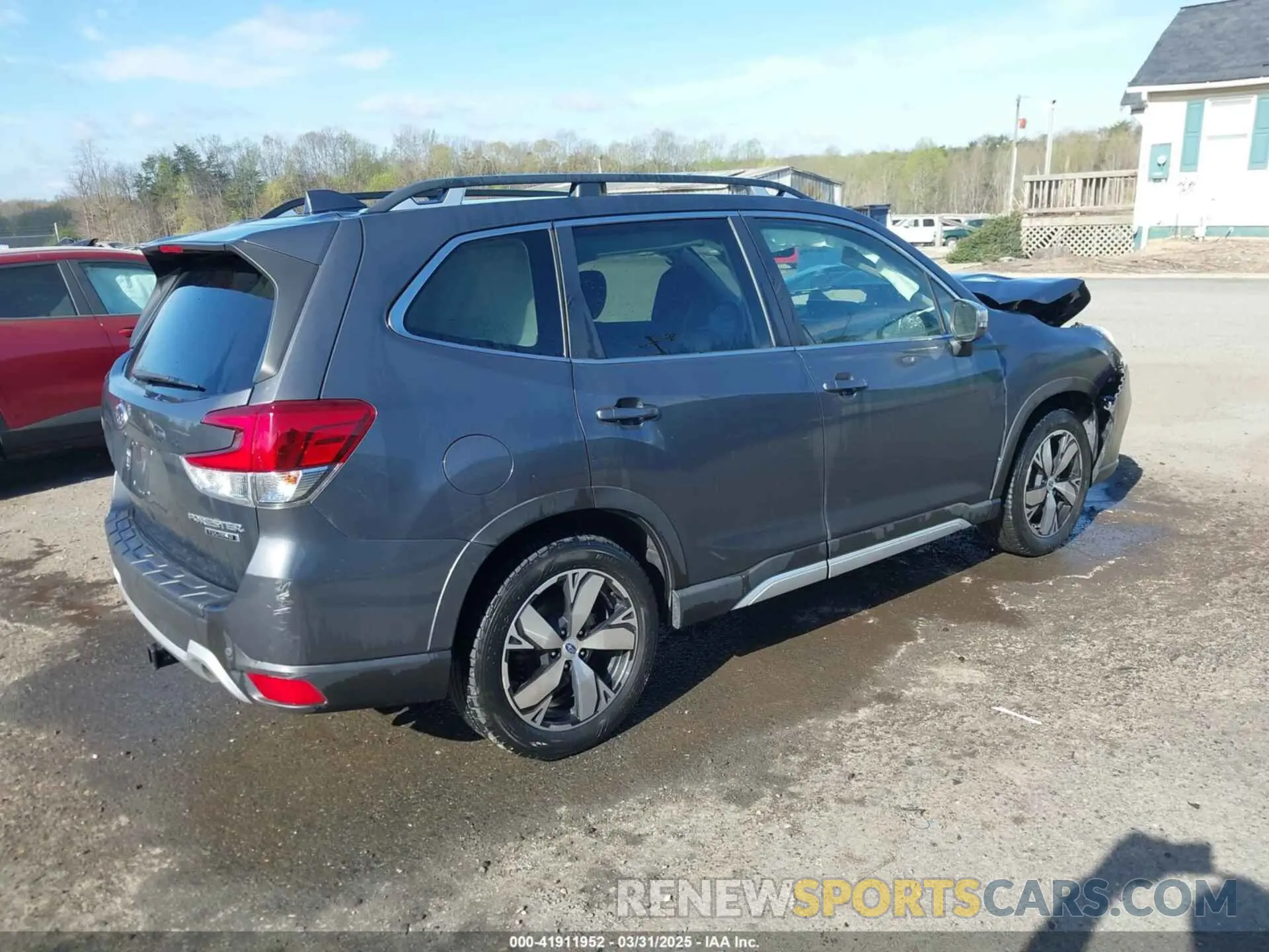 4 fotografías del automóvil dañado JF2SKAXC0LH601036 SUBARU FORESTER 2020