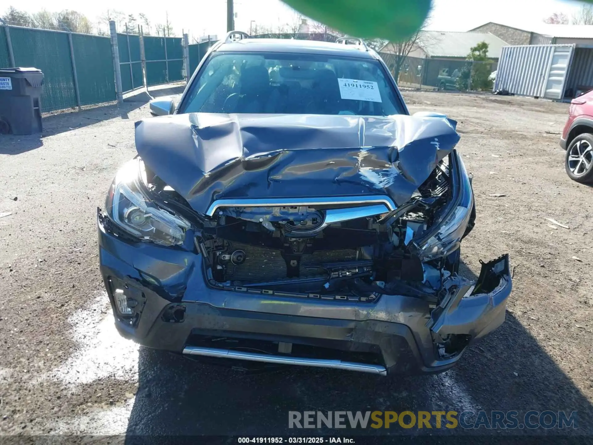 6 fotografías del automóvil dañado JF2SKAXC0LH601036 SUBARU FORESTER 2020